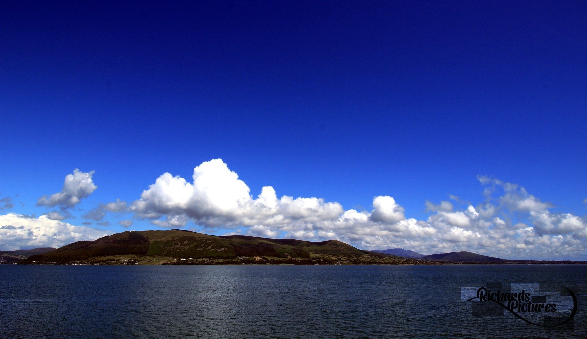 Mountain in Carlingford. Photo taken from the pier.