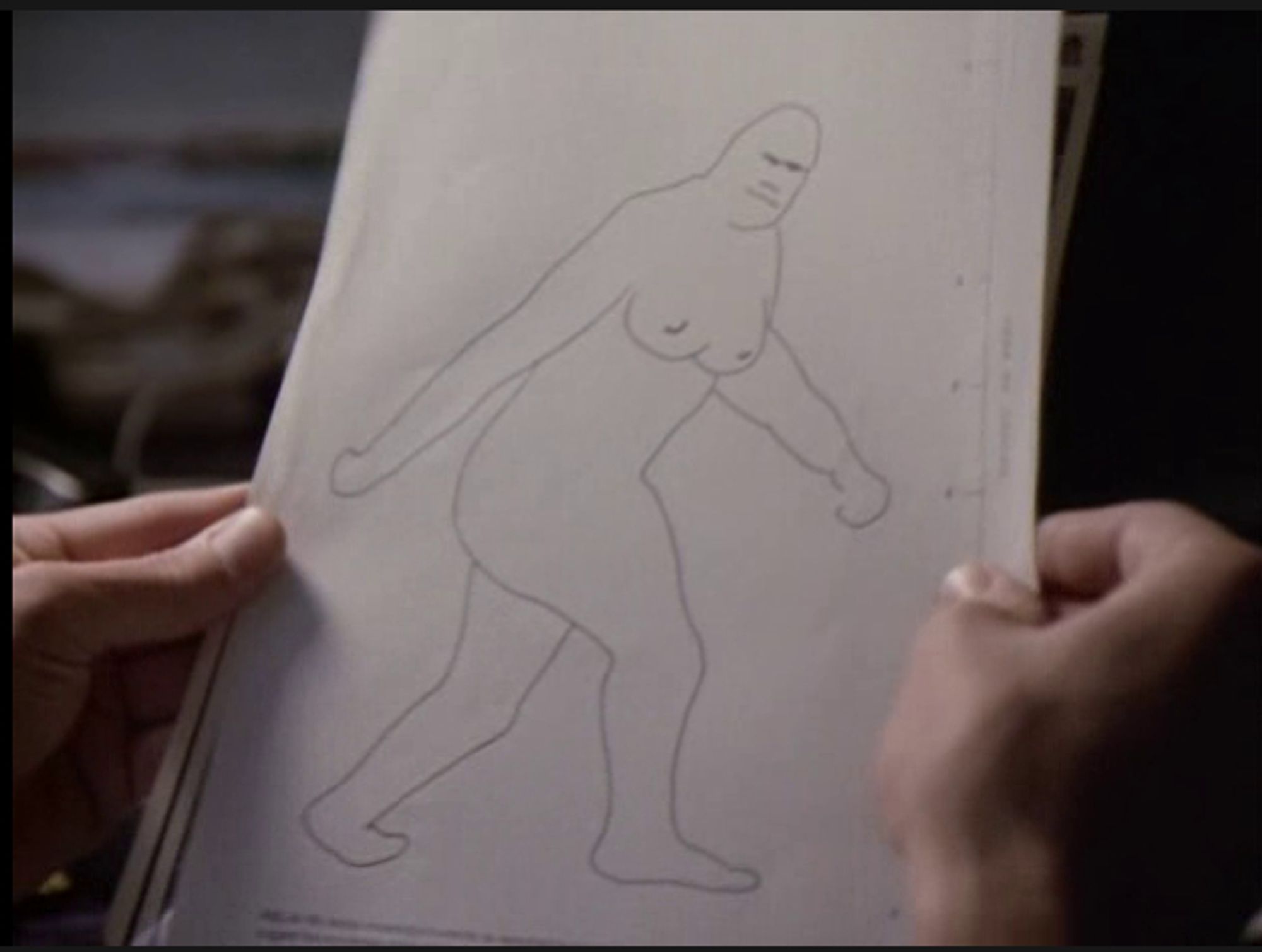 Big Foot with boobs.