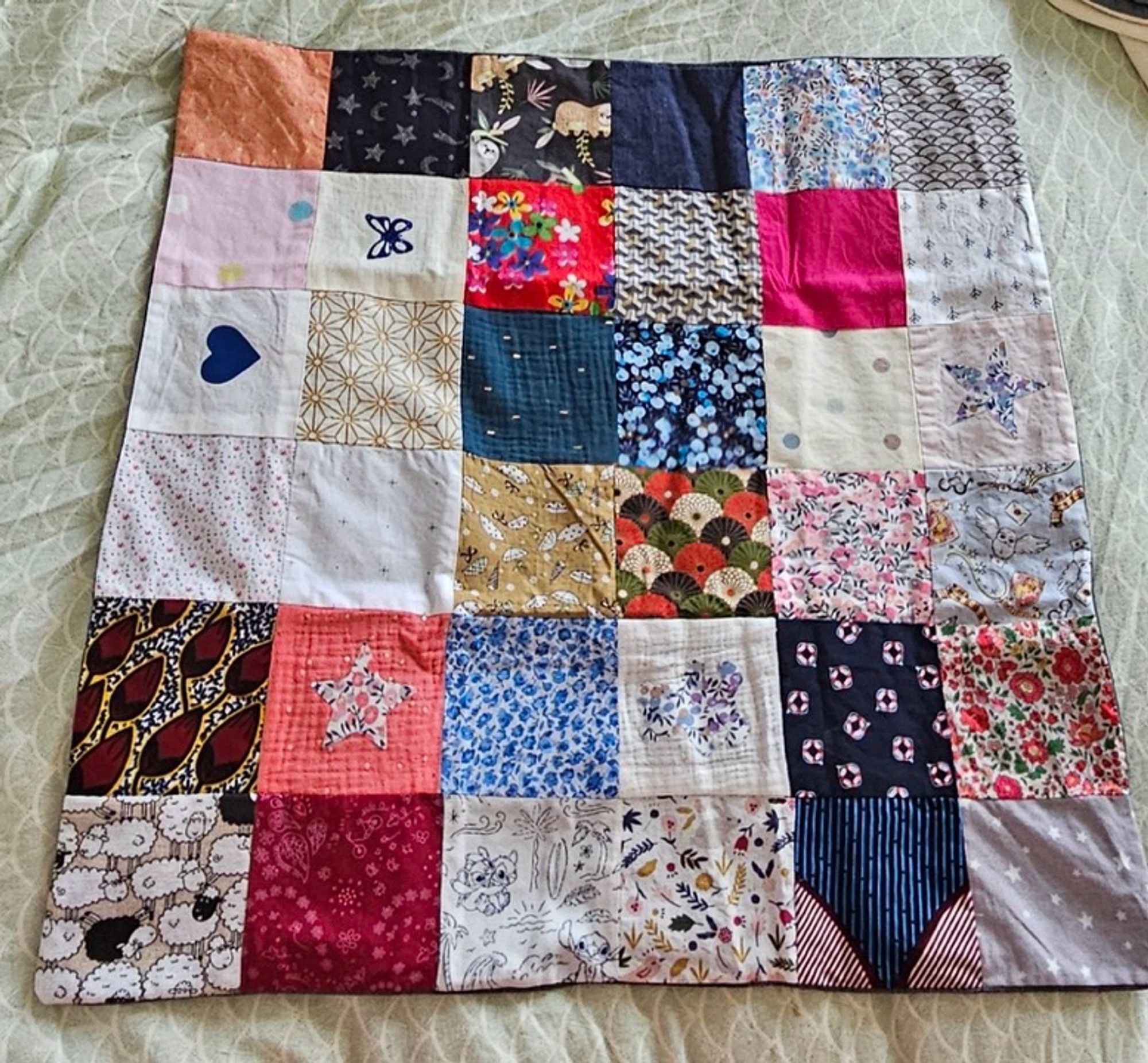 Couverture patchwork