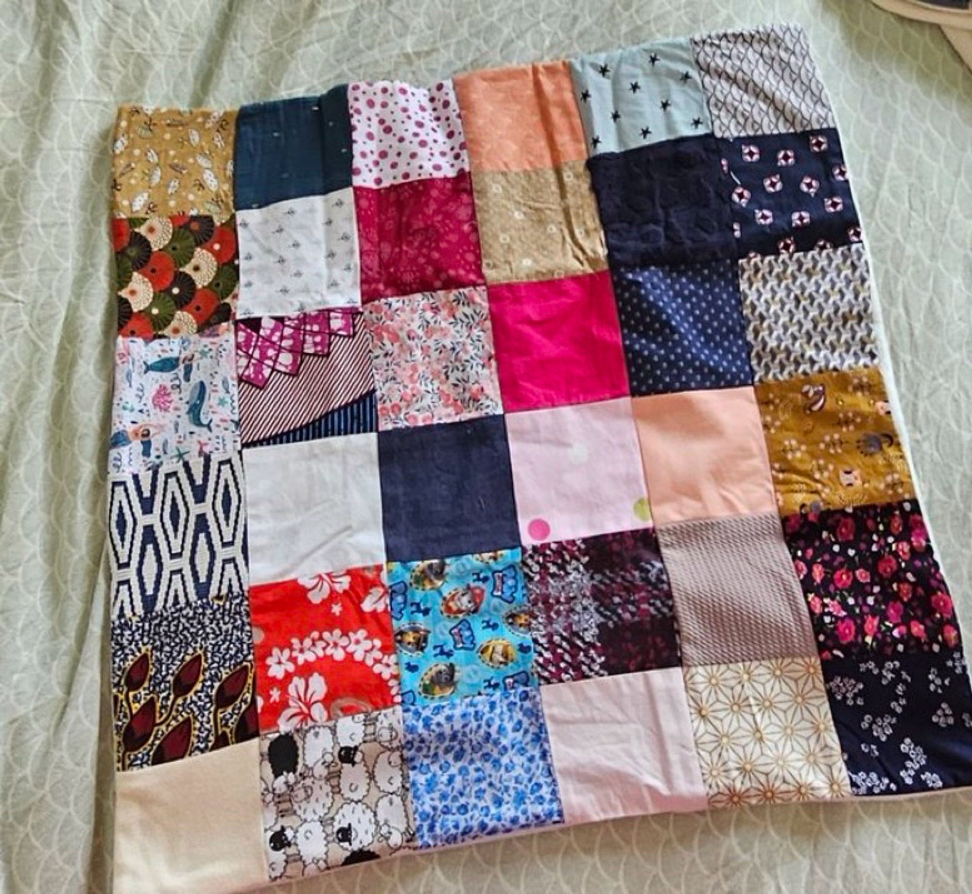 Couverture patchwork