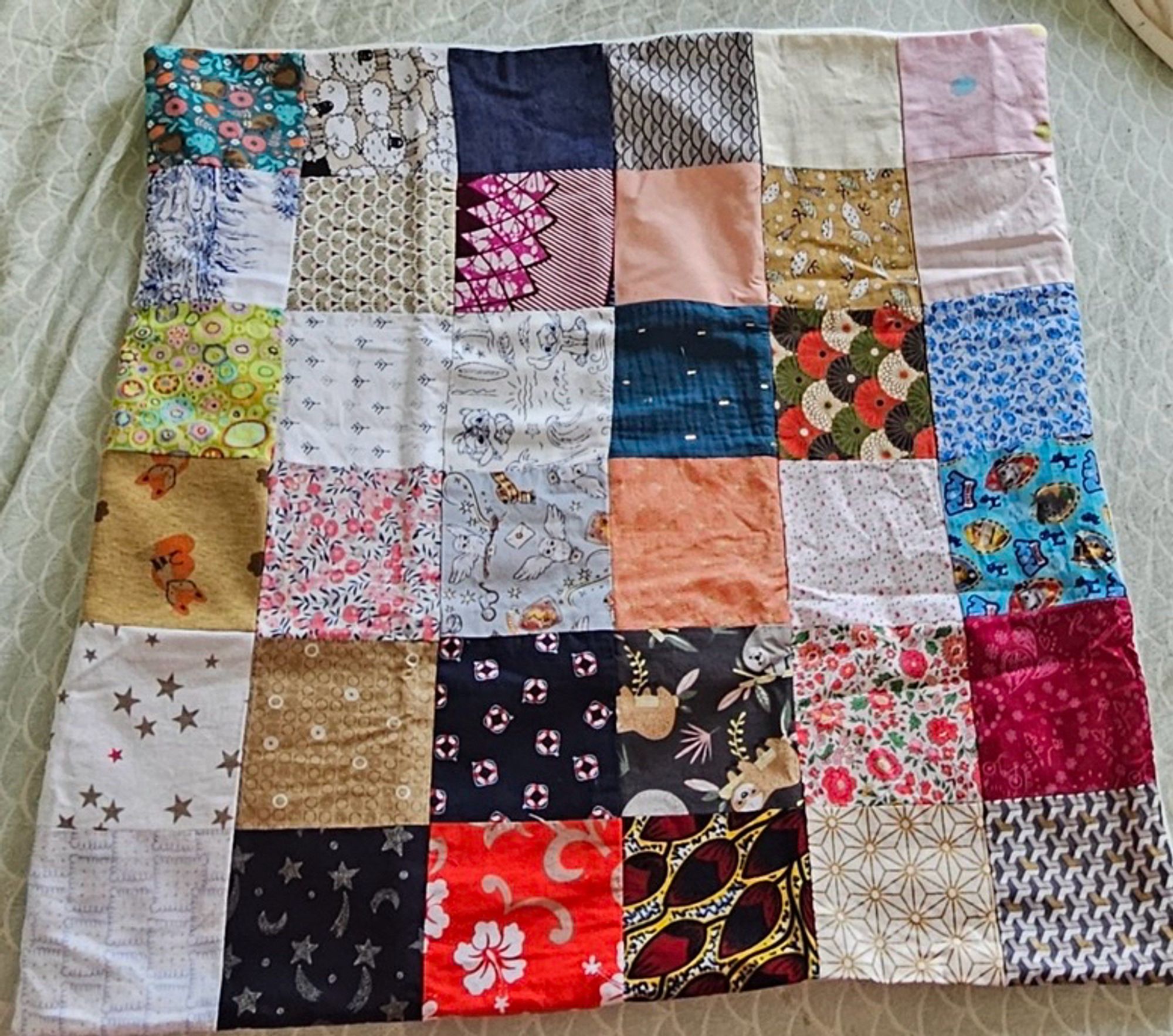 Couverture patchwork