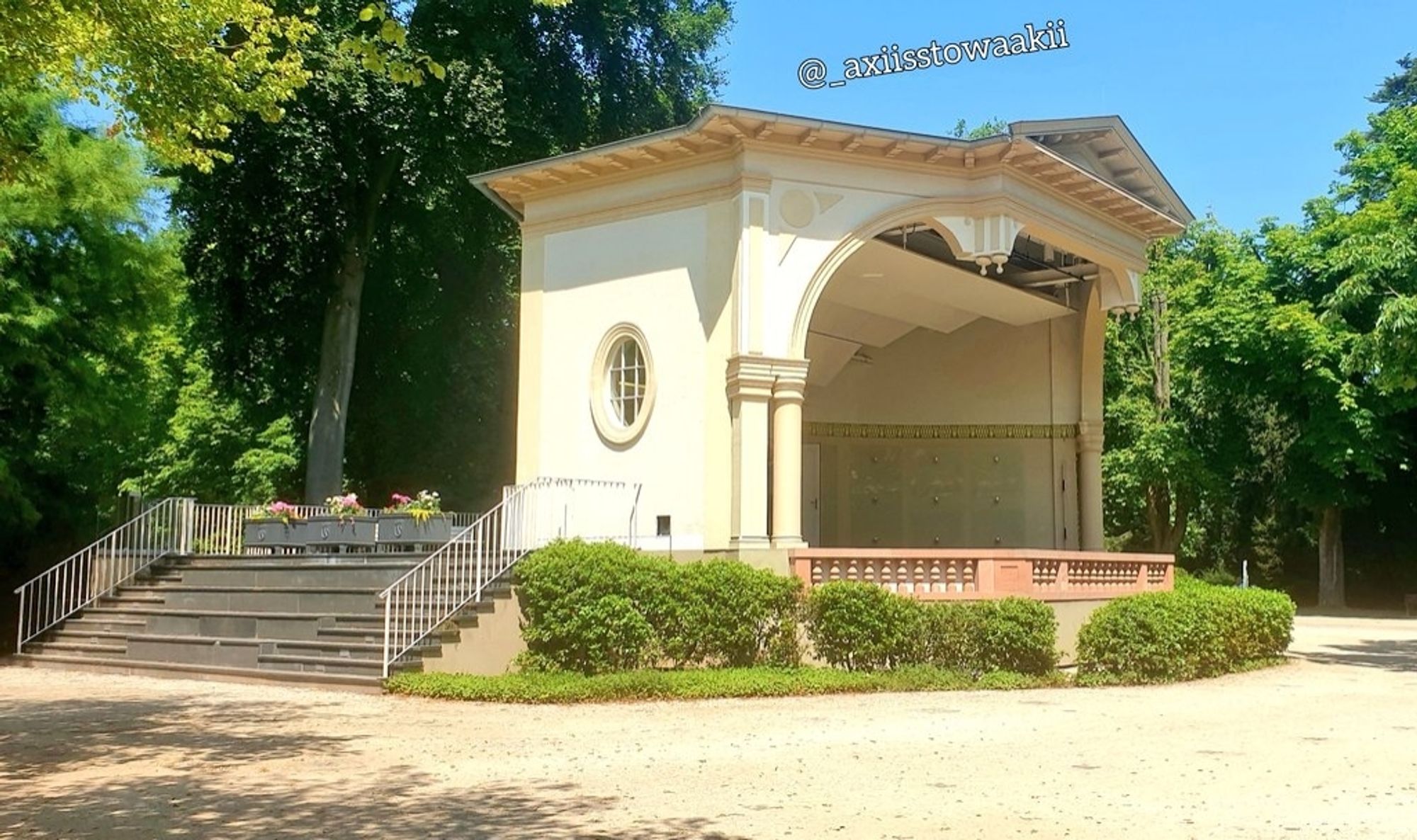 Musikmuschel im Kurpark