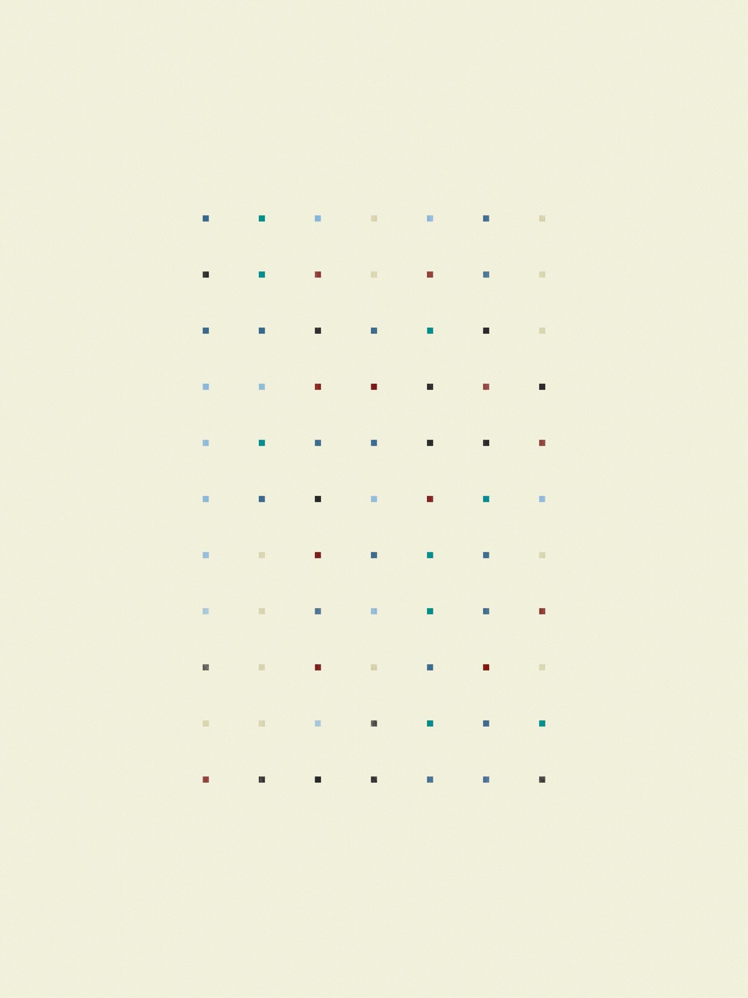 Small coloured squares on a cream background.