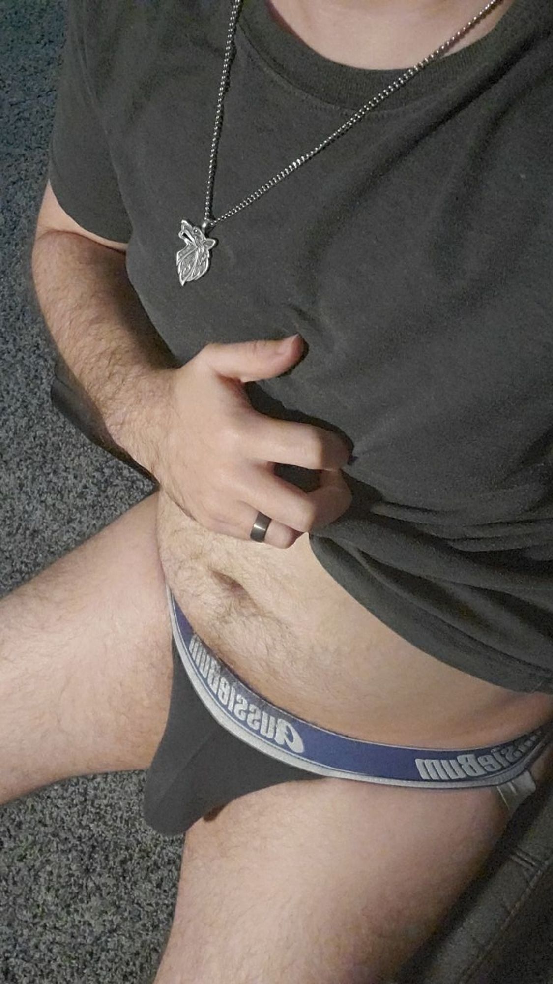 grey jock and tum