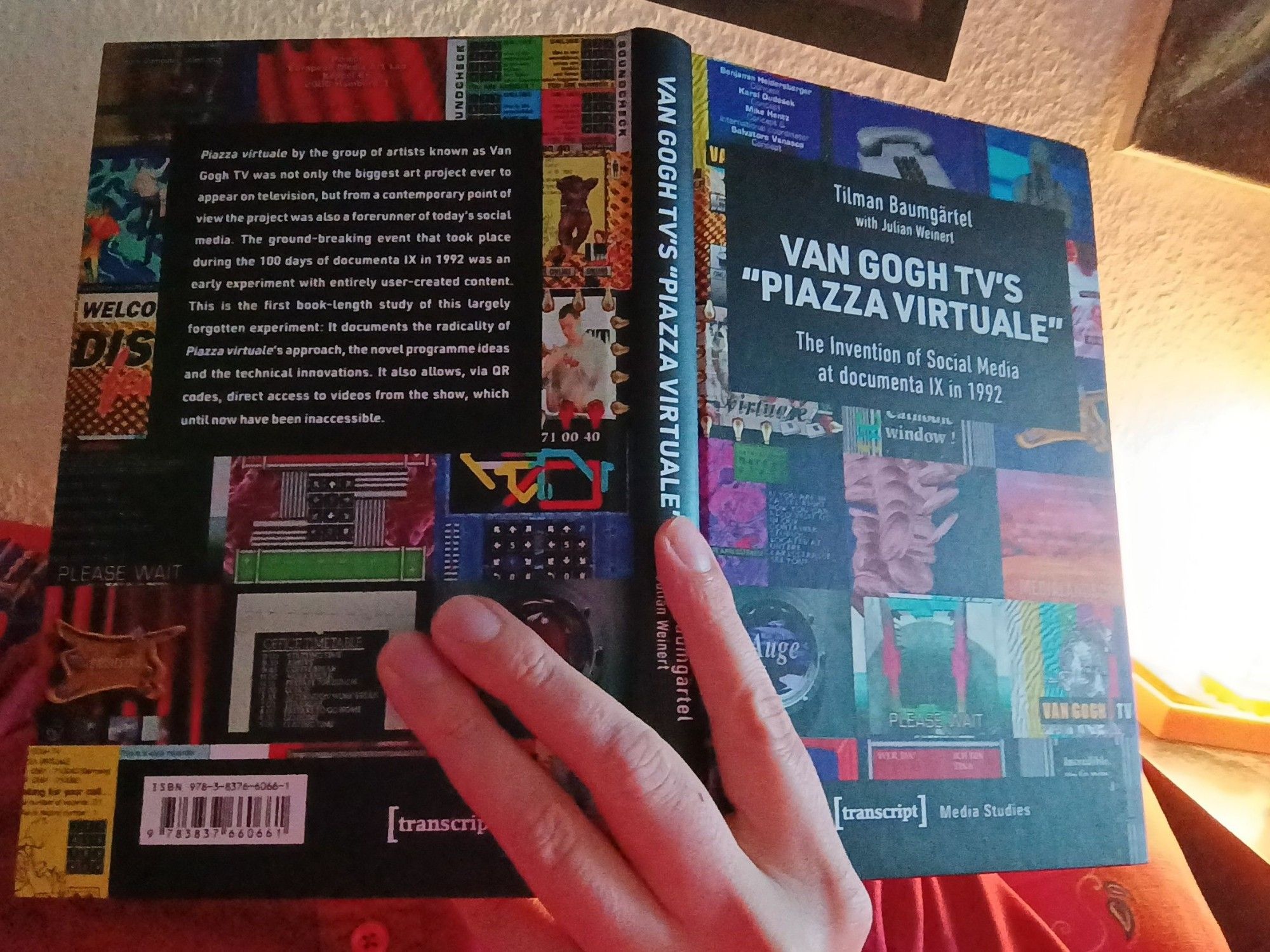 das buch "van gogh tv's 'piazza virtuale'" von tilman baumgärtel