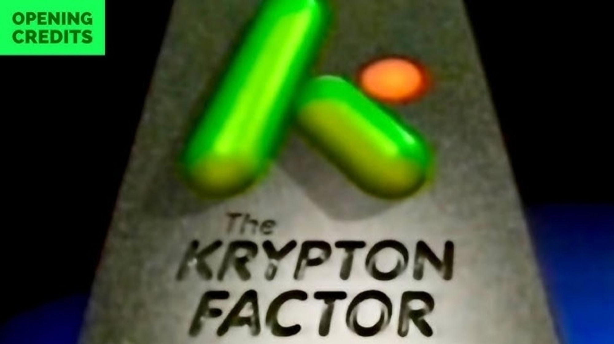 Krypton Factor titles logo.