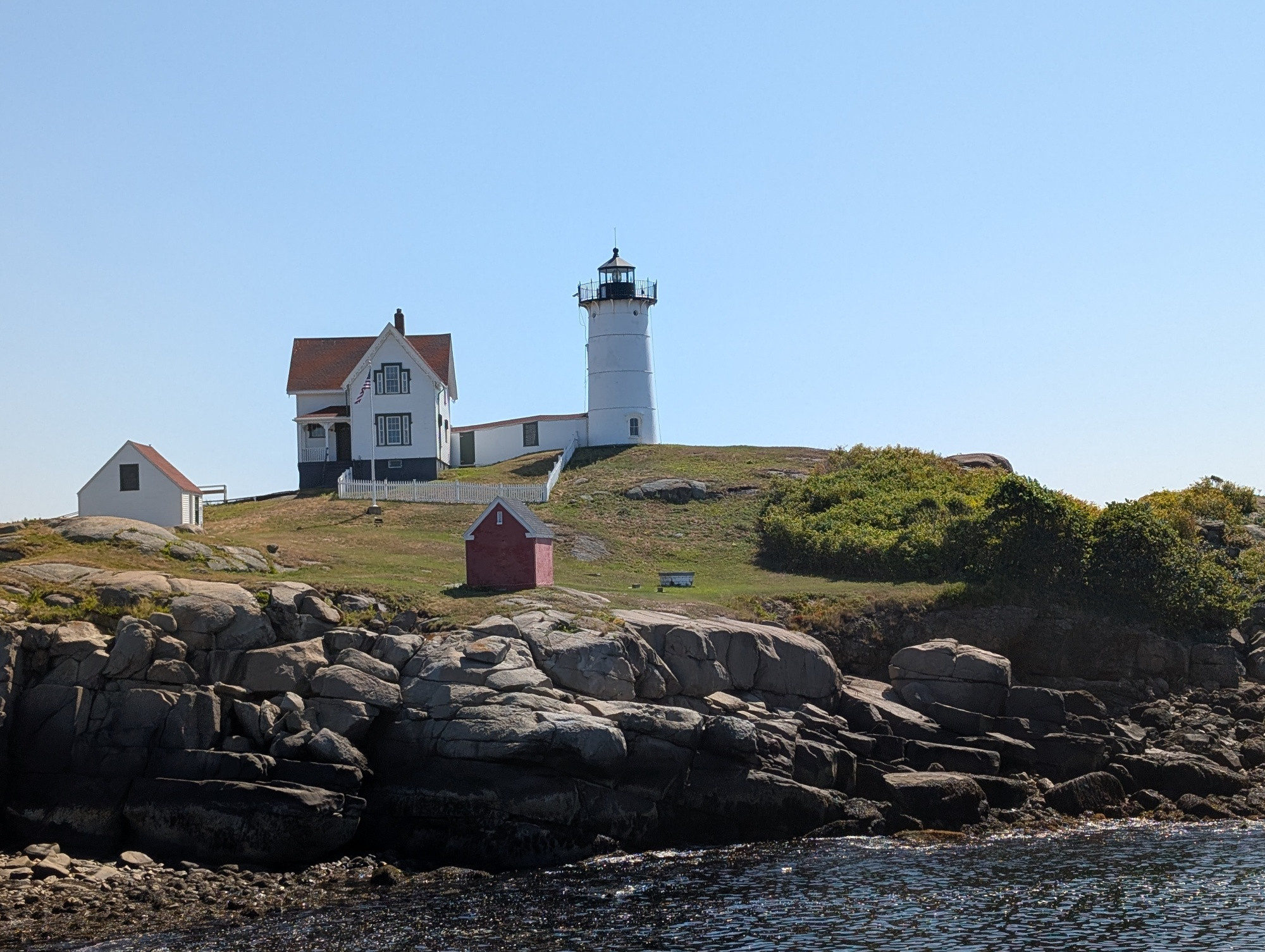 Nubble Lighthouse in York, Maine