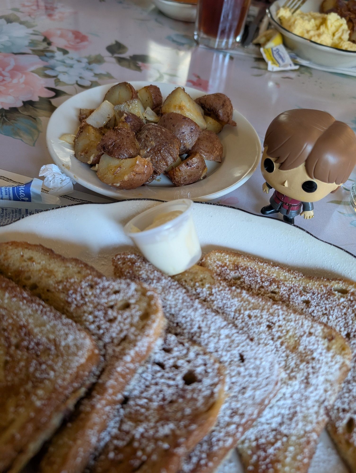 French toast! at village pancake house, Rowley, MA