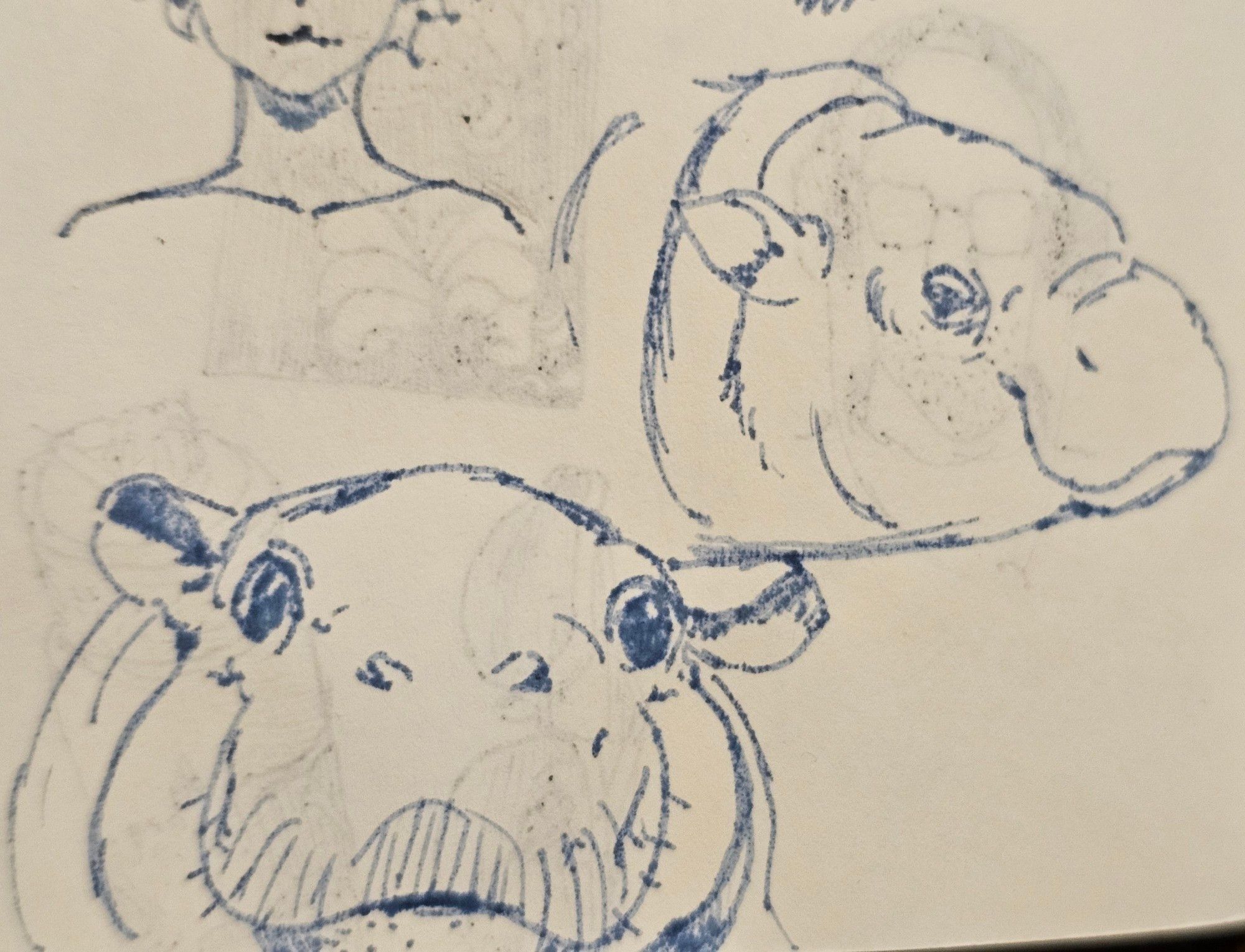 Pen tests, two small baby moo deng's