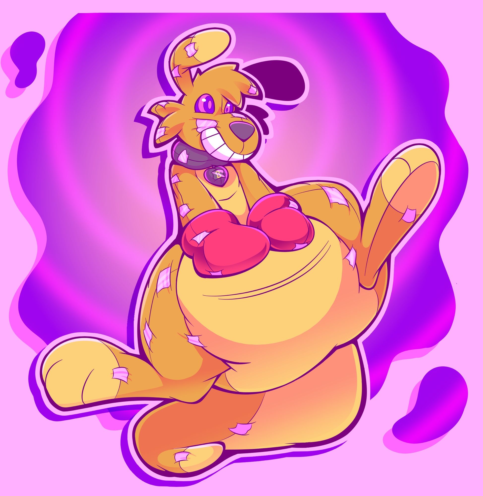 A generic crinkle roo bounces happily on their tail, letting all the swirls fade their mind away "crinkle crinkle crinkle..."