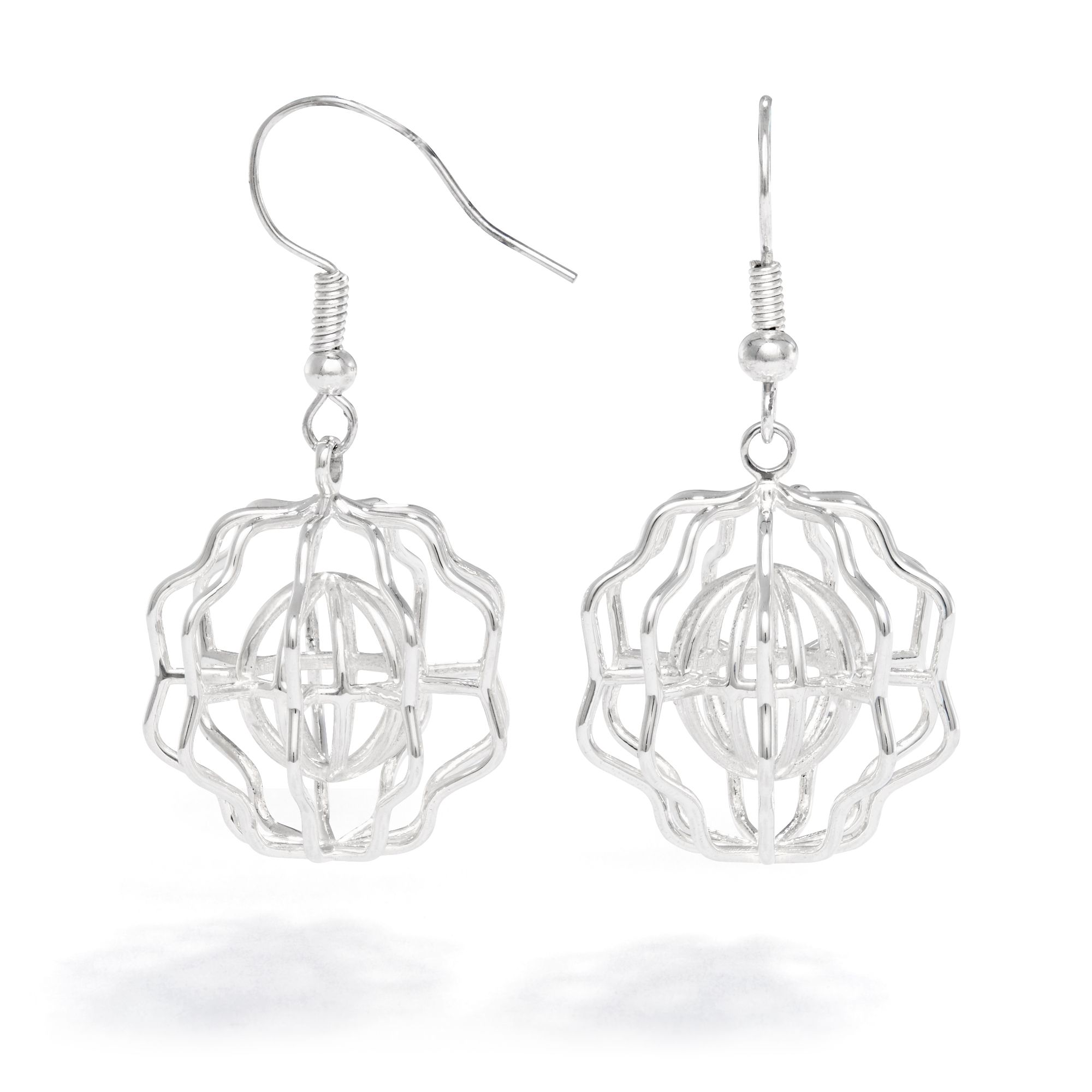 Supernova Earrings. These are fun dangles that are ultra light, but super rigid. Nice for people who want showy earrings but are worried about weight.