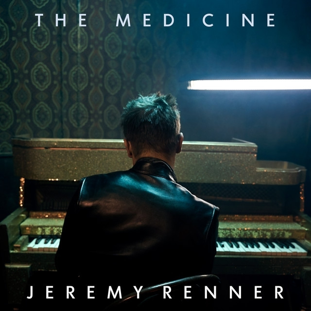 The cover art for The Medicine album by Jeremy Renner, released in 2020.