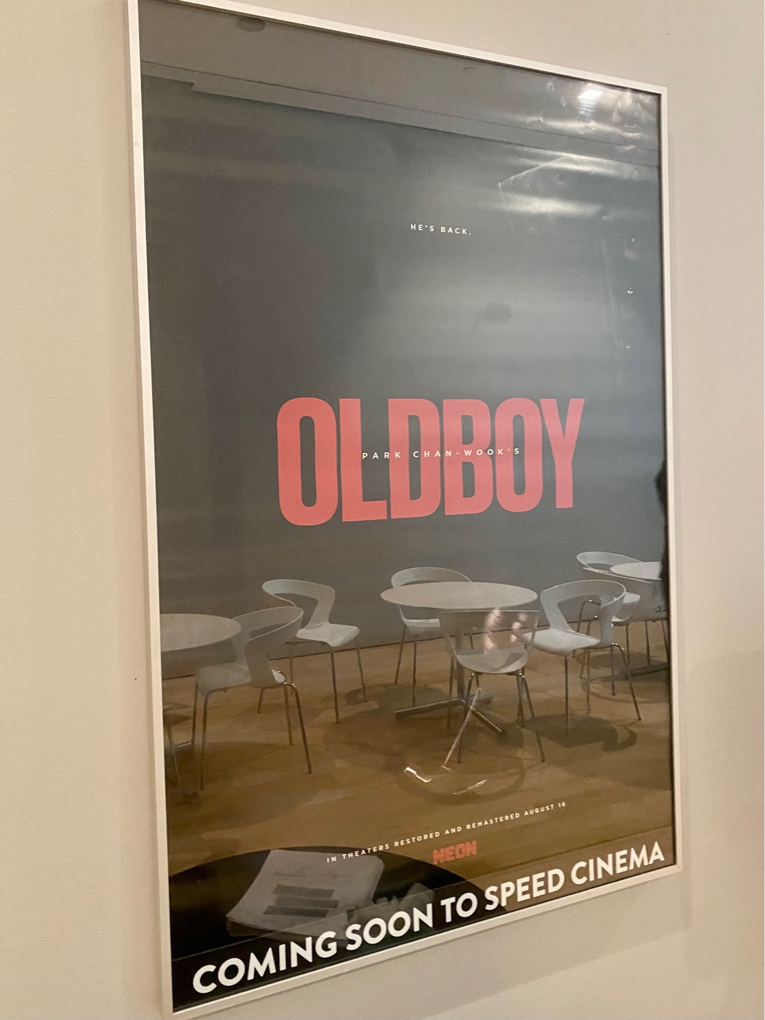 the poster for the film OLDBOY