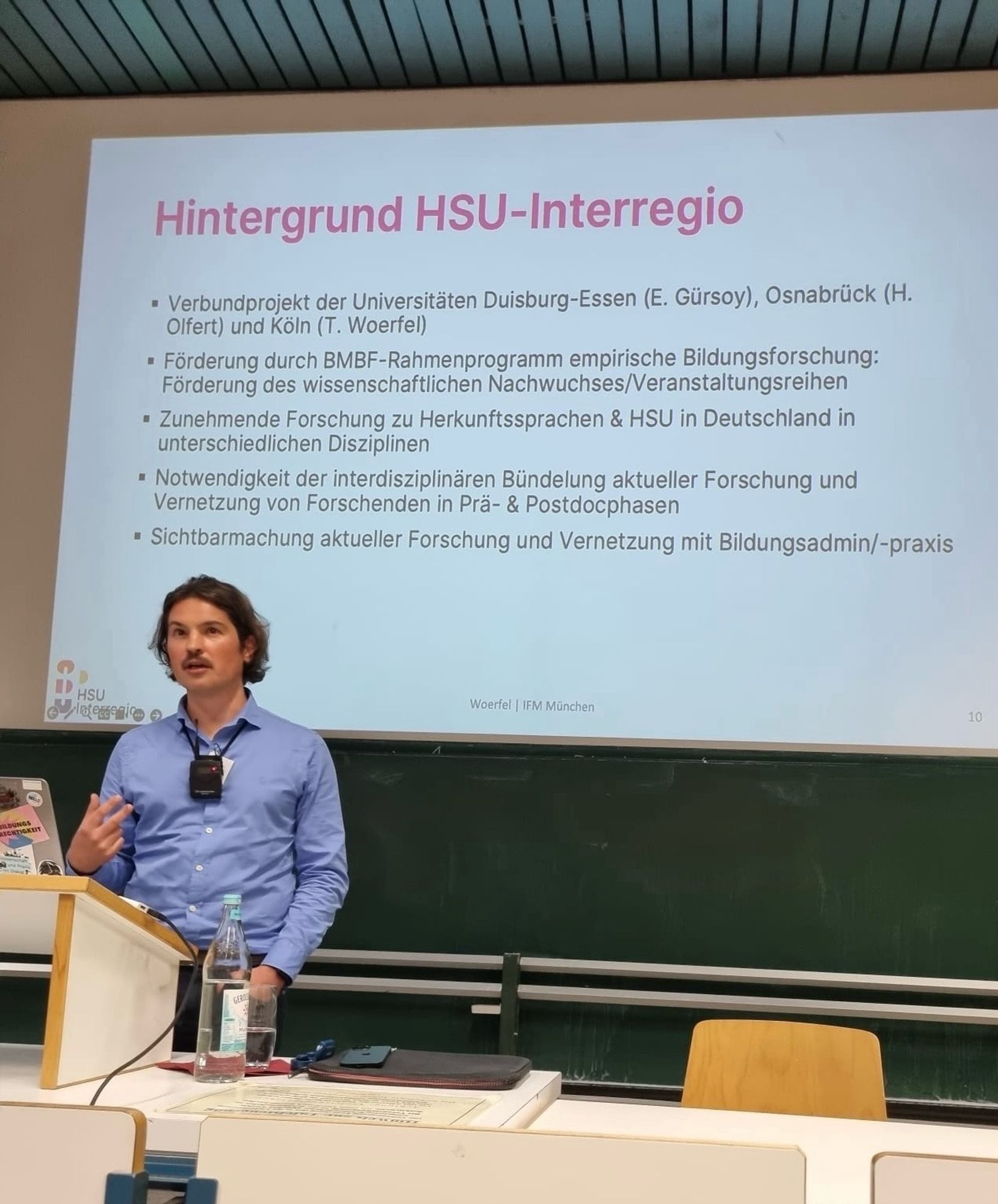 Hintergrund des Projekts HSU-Interregio