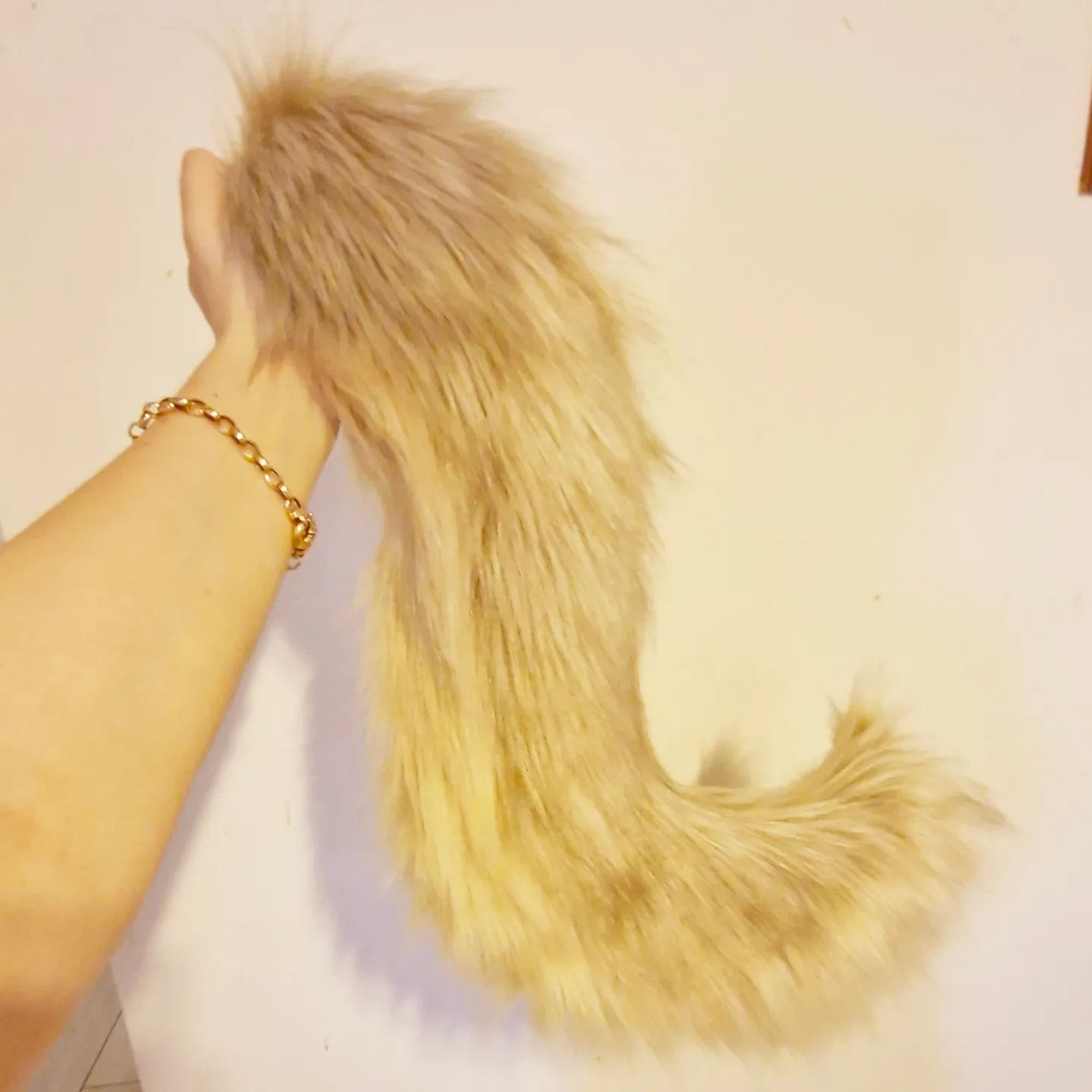 Fursuit tail side view