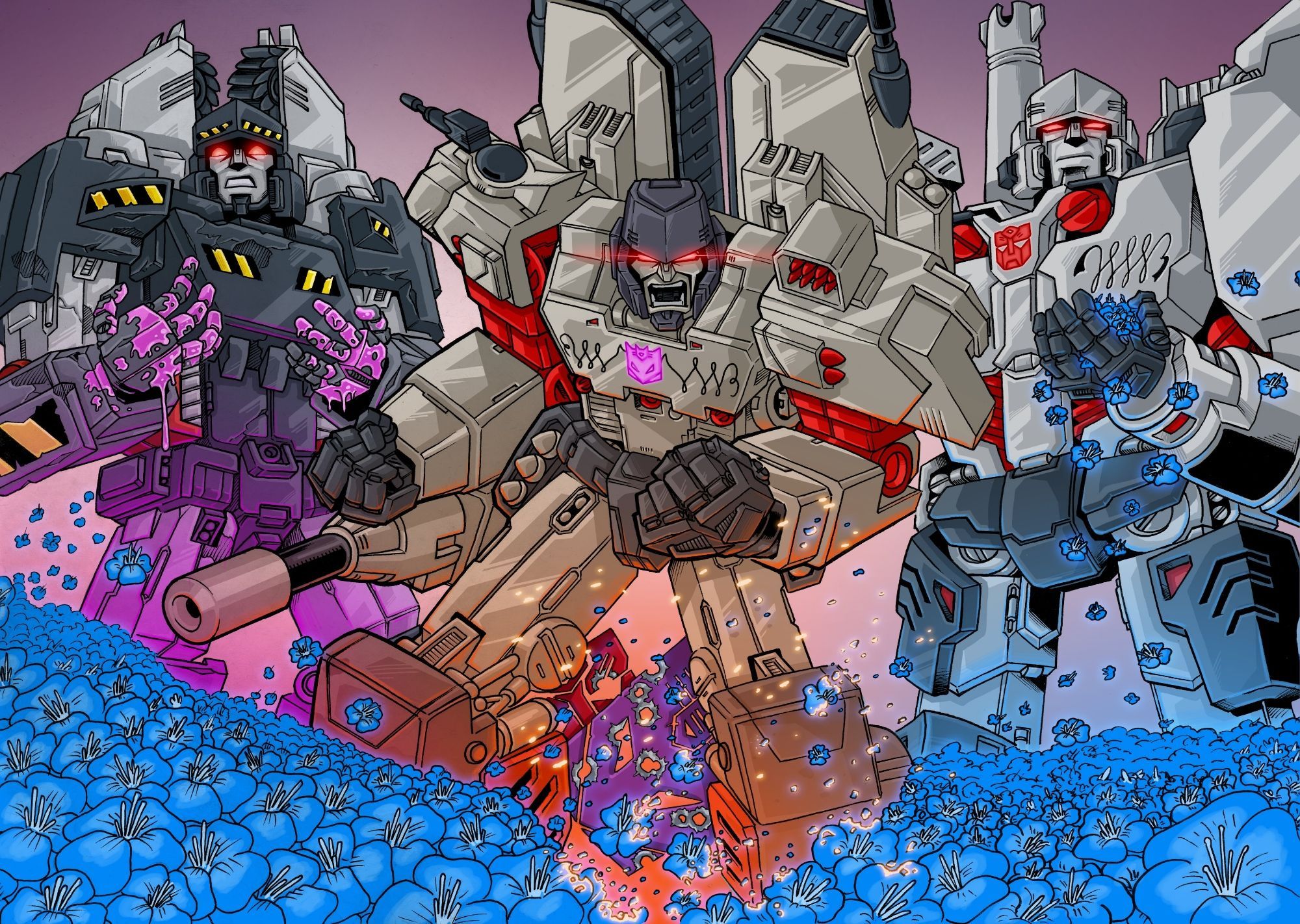 Idw Megatron's Evolution