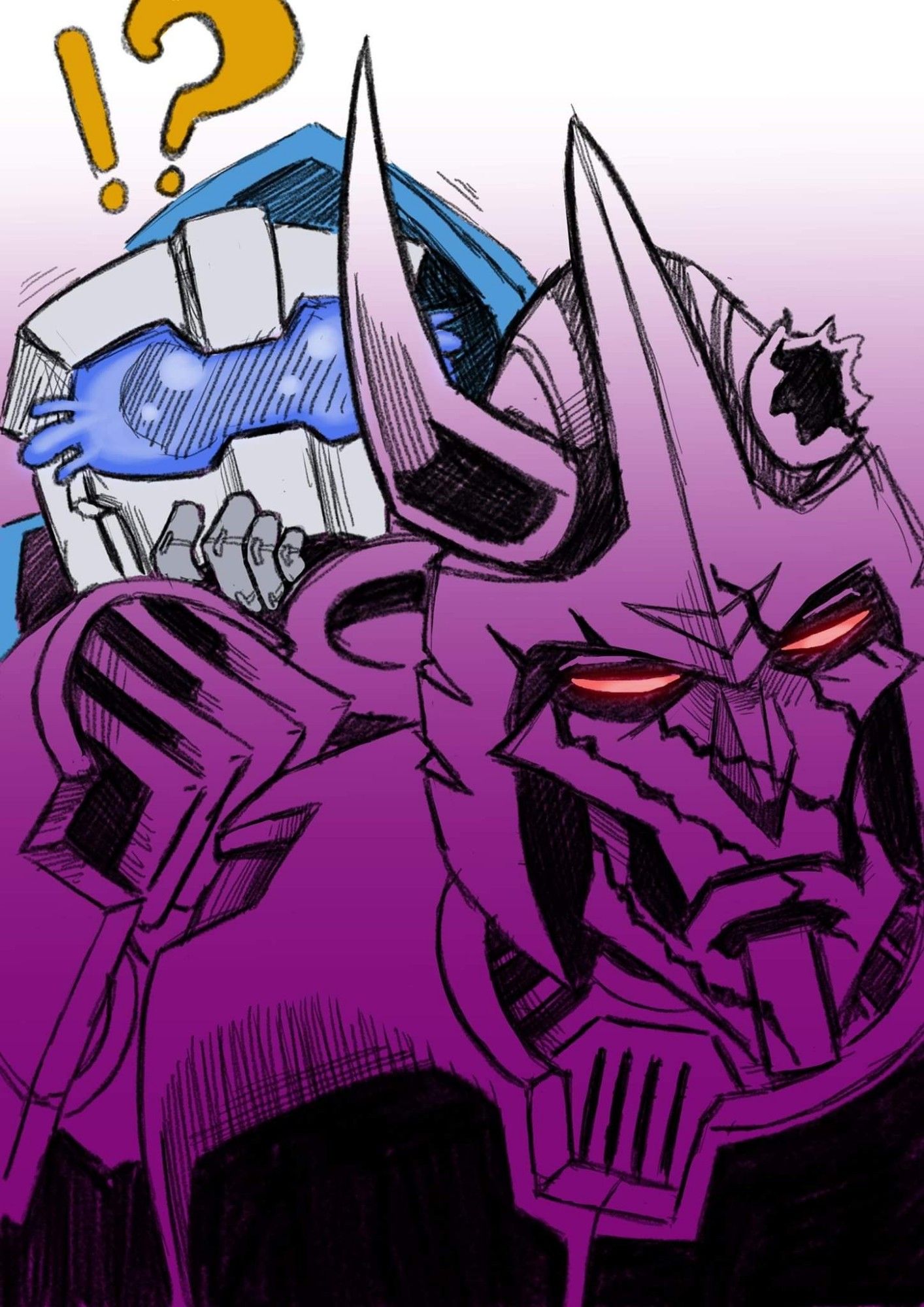 Idw cyclonus and tailgate.