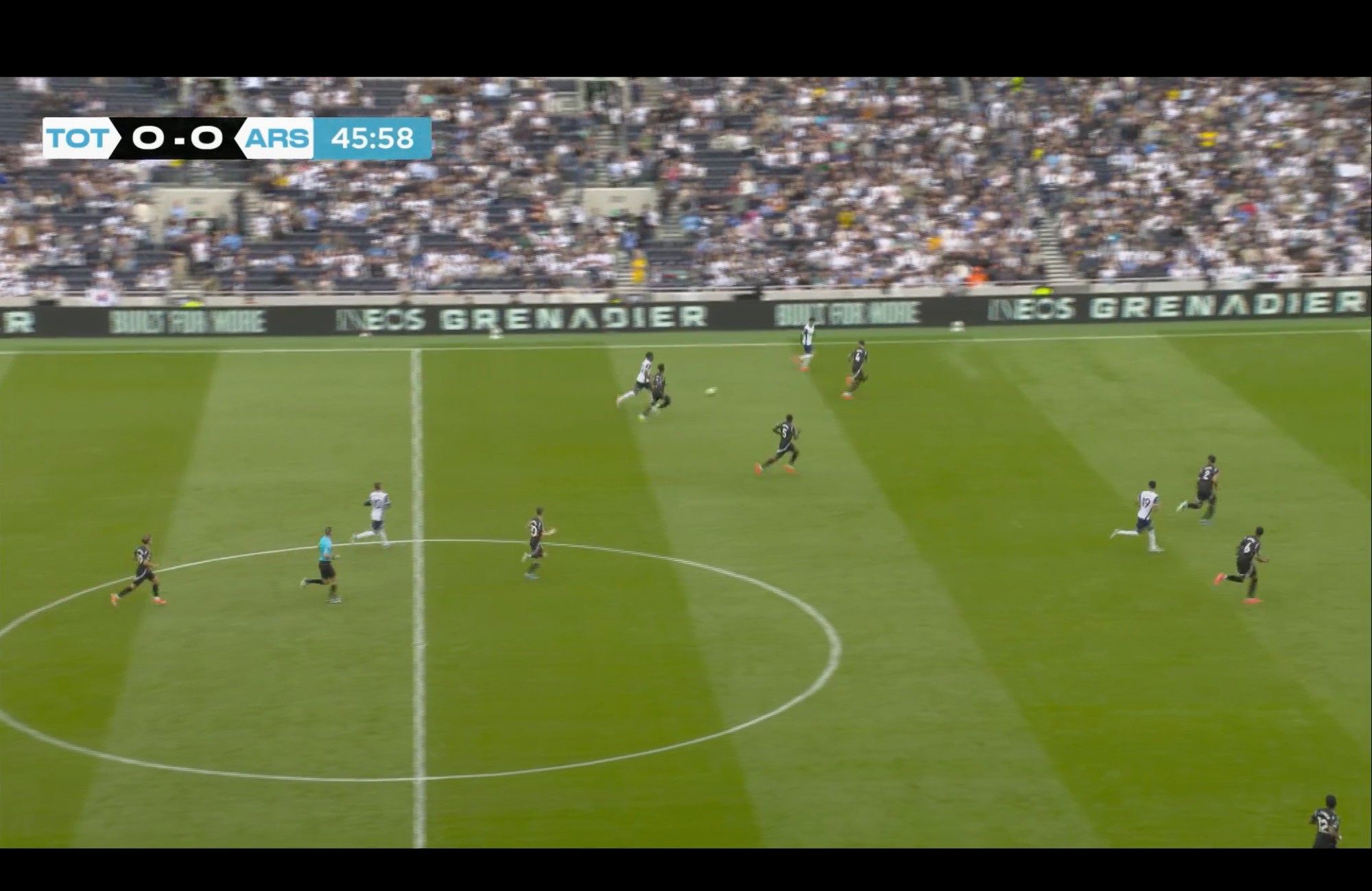 Screenshot (3) of a Spurs attack vs Arsenal