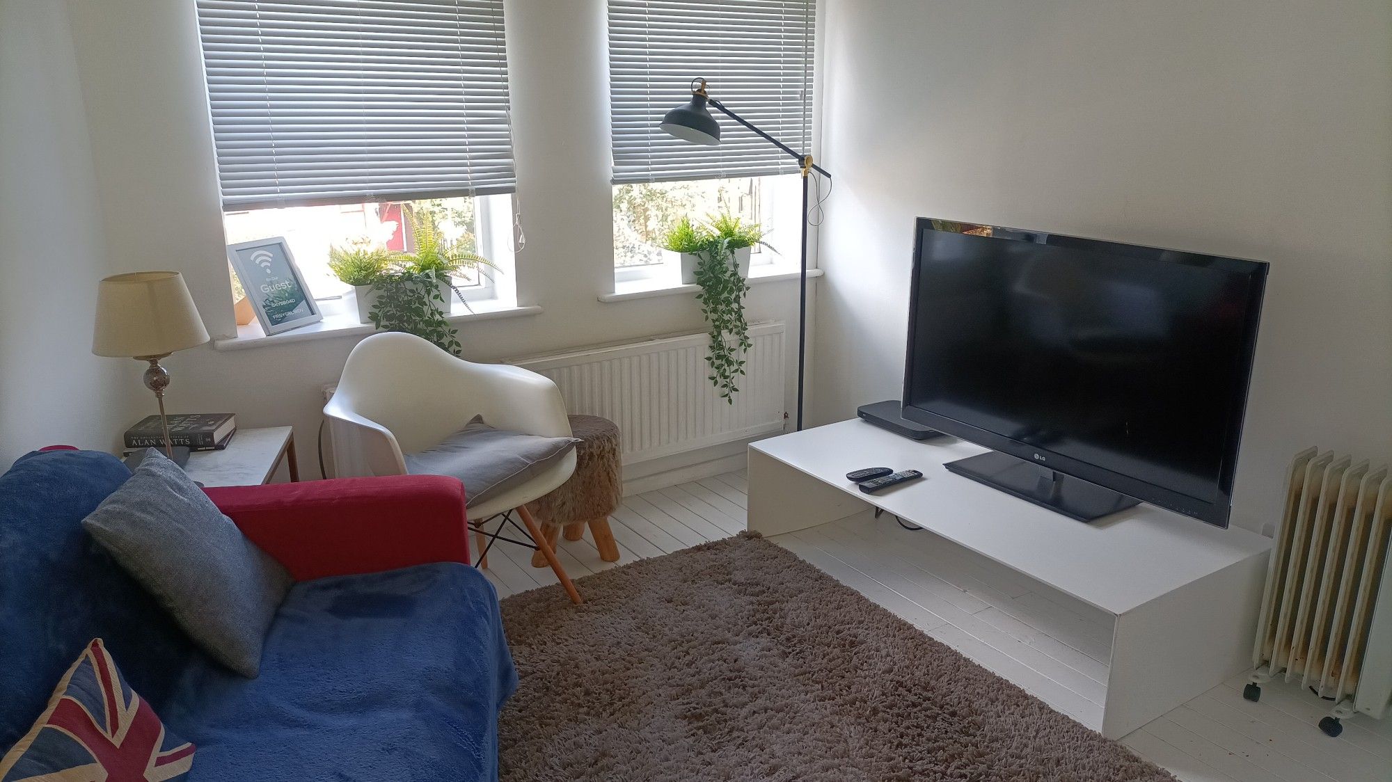 Woonkamer van het appartement