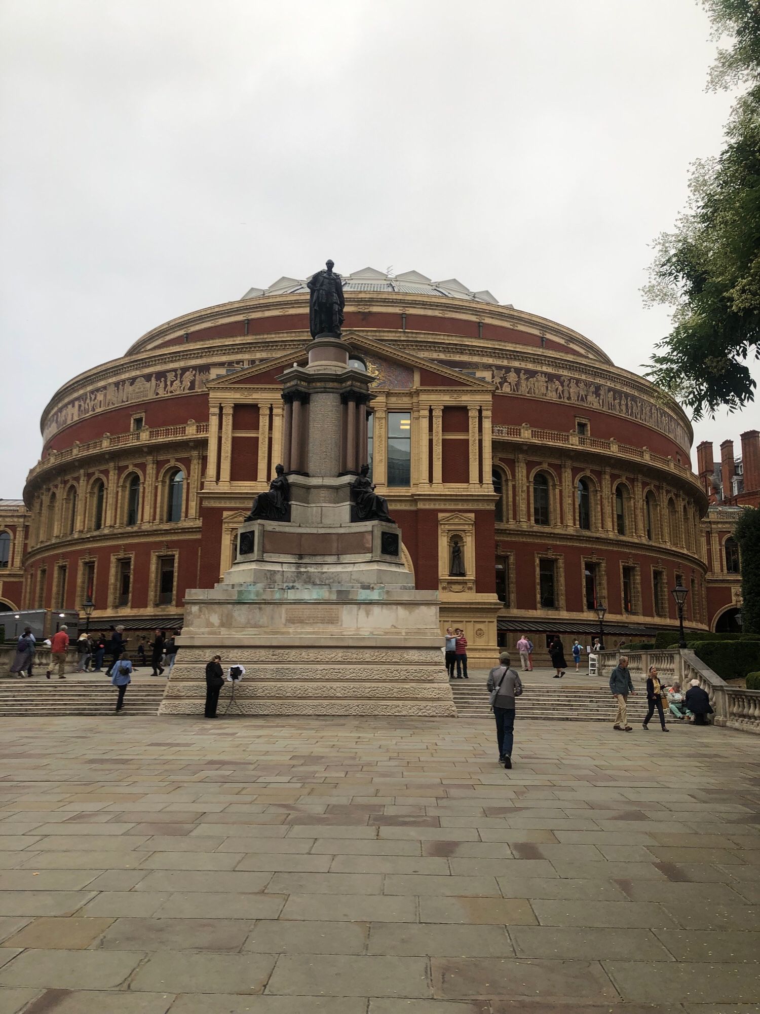 Royal Albert Hall from the steps