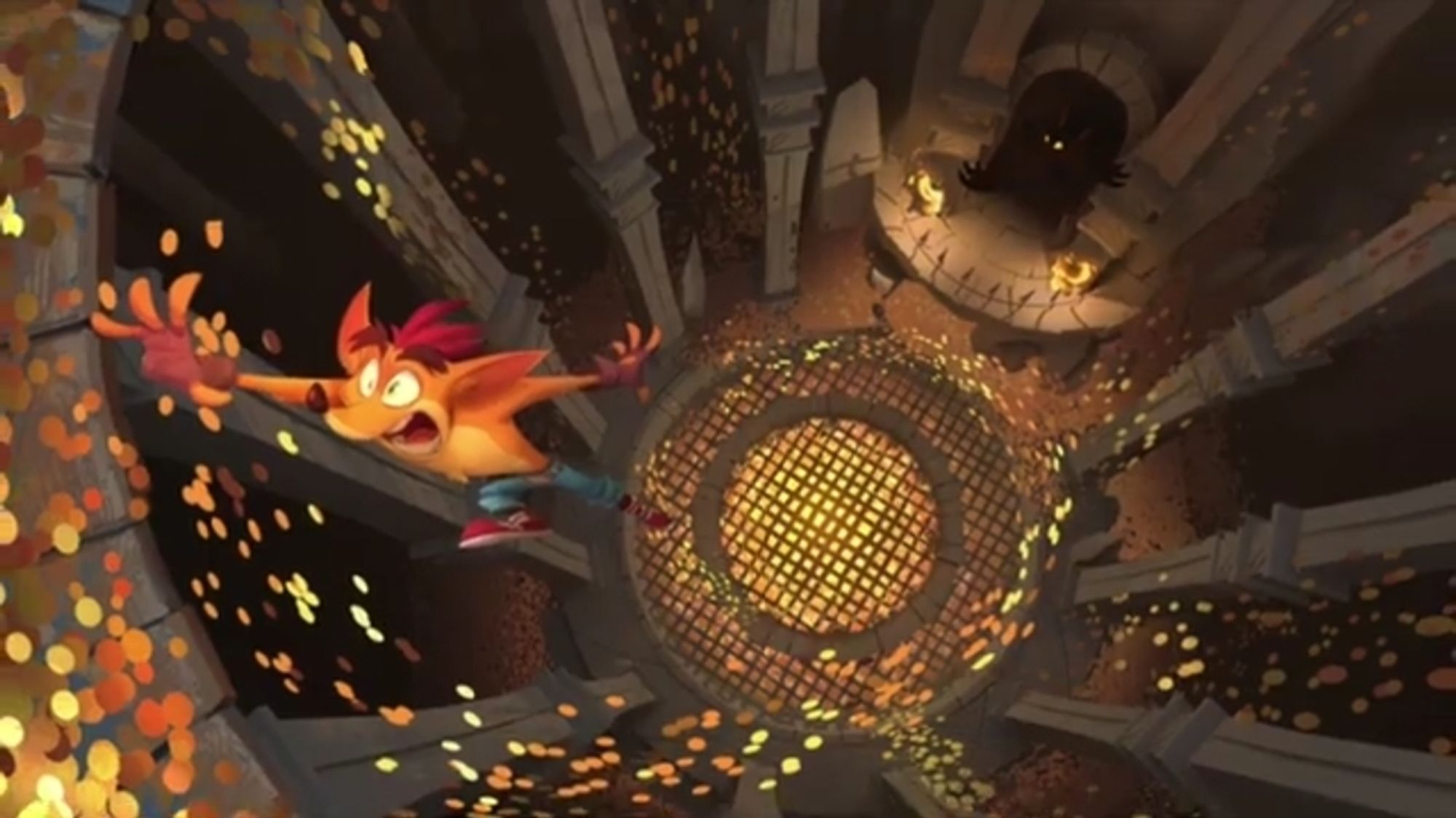 Crash Bandicoot in the castle from Xbox-Activision's Crash Bandicoot 5 Cancelled developed by Toys For Bob, produced by Activision and published by Xbox Game Studios.