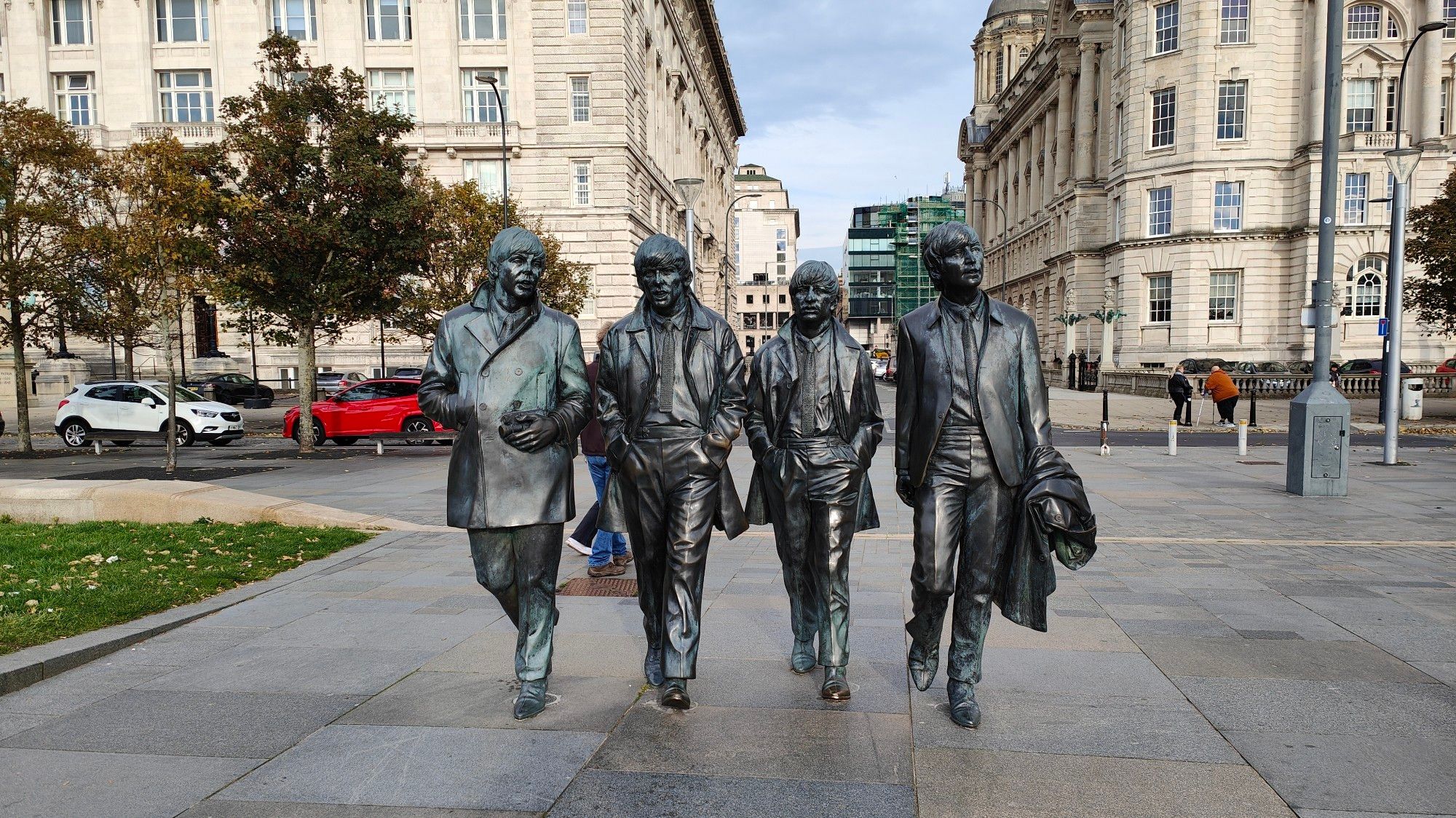 The Beatles statue