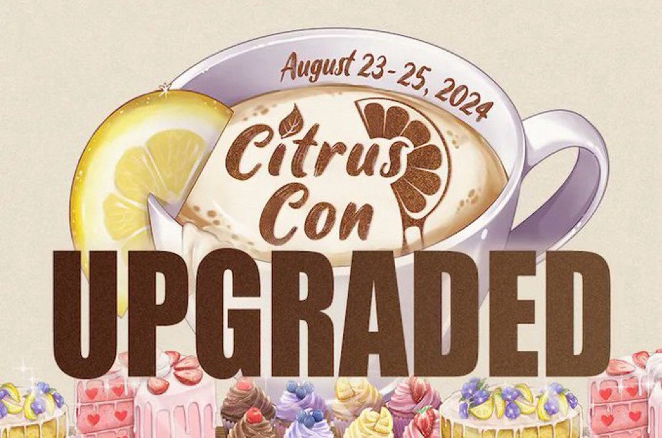 Image features the Citrus Con 2024 logo, below the text UPGRADED.