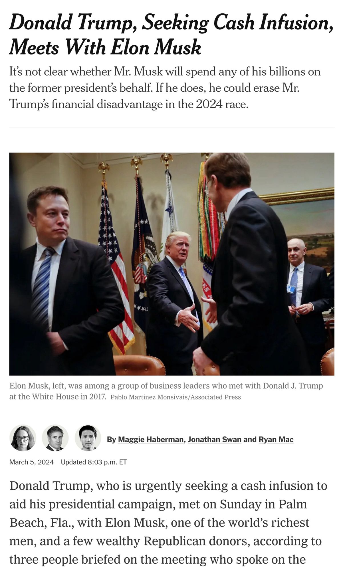 Ausschnitt aus dem im Spiegel Online verlinkten New York Times Beitrag.