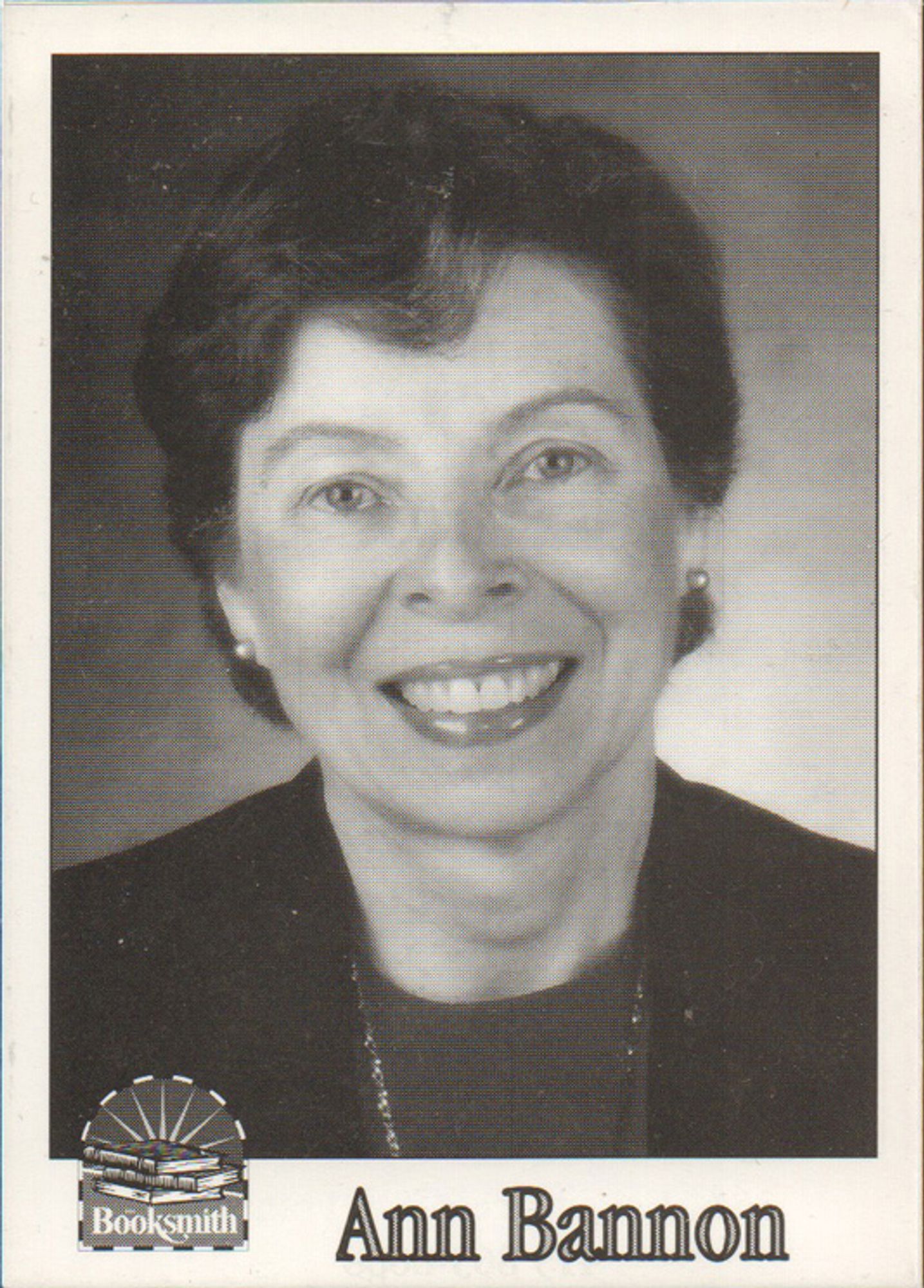 Ann Bannon author trading card