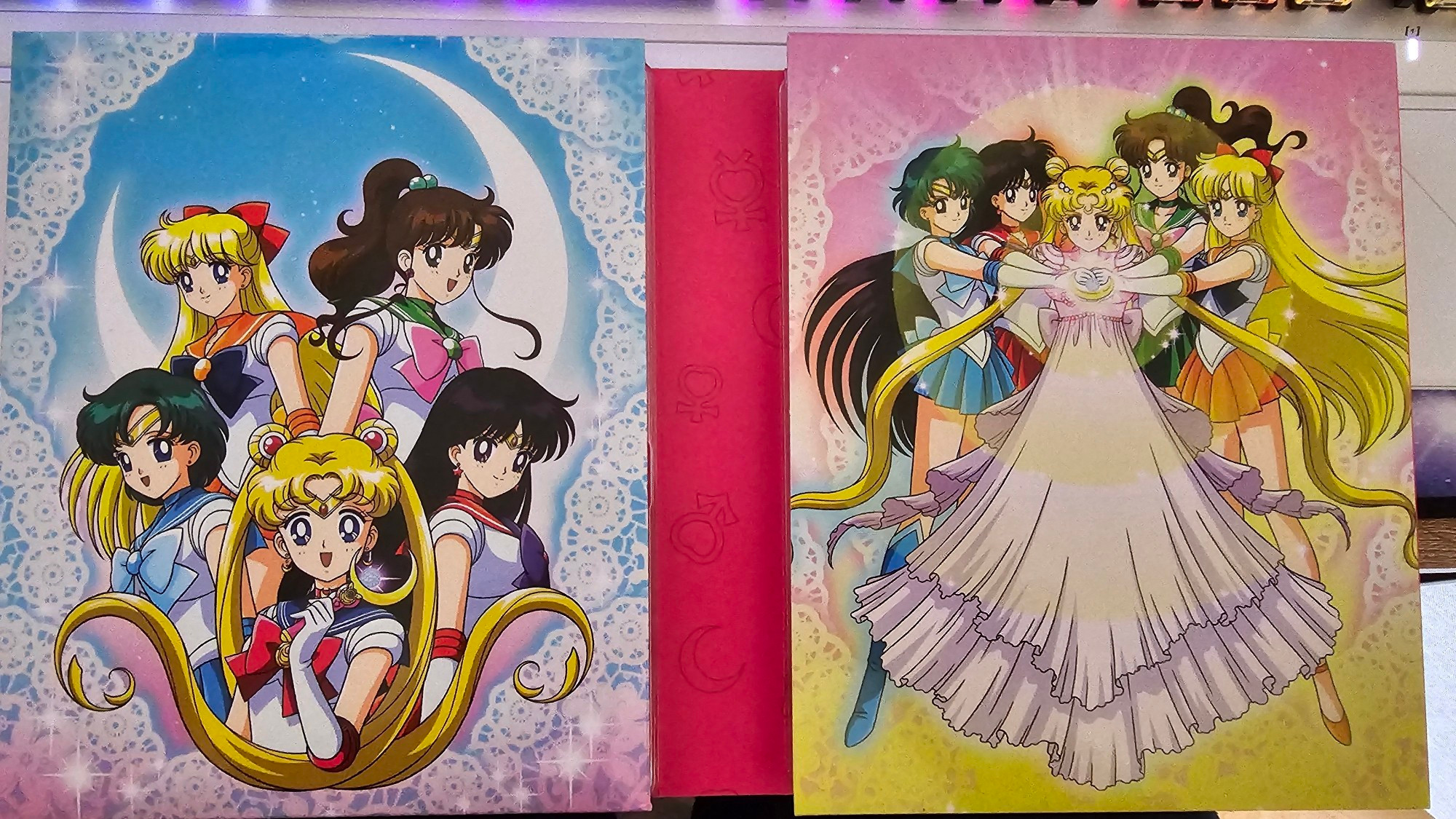 Sailor Moon Blu-ray Verpackung innen