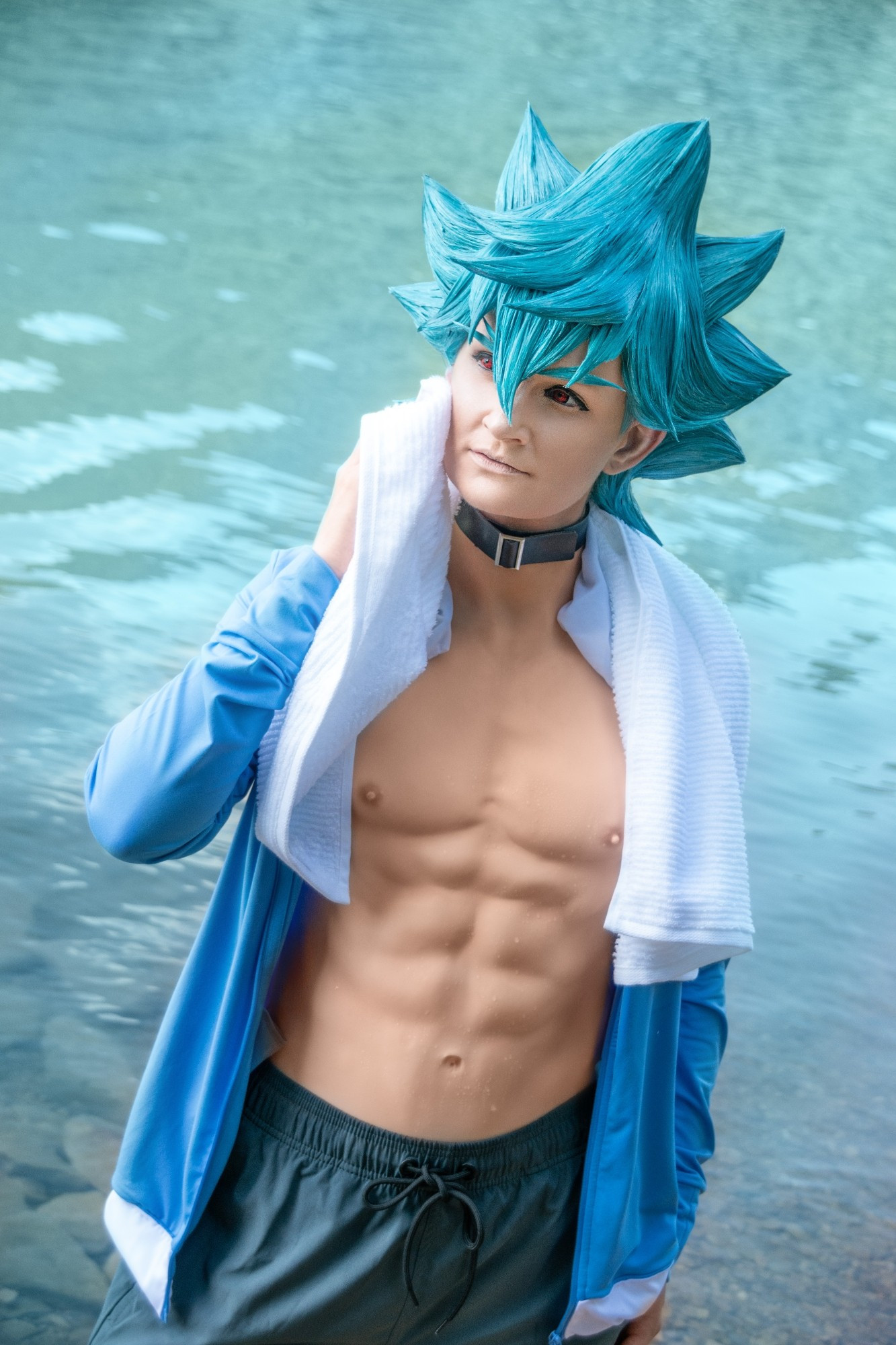 Yugioh sevens luke tatsuhisa kamijo cosplay summer anime boy