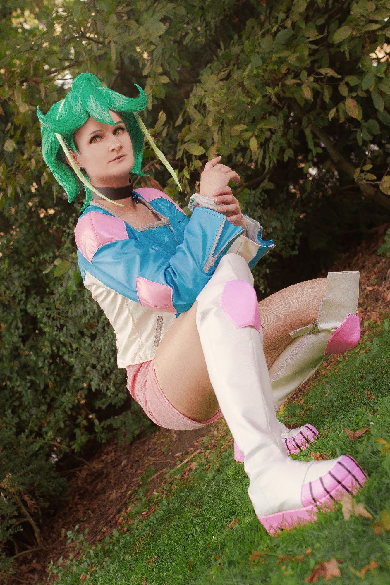 Yugioh arcv cosplay rin anime girl