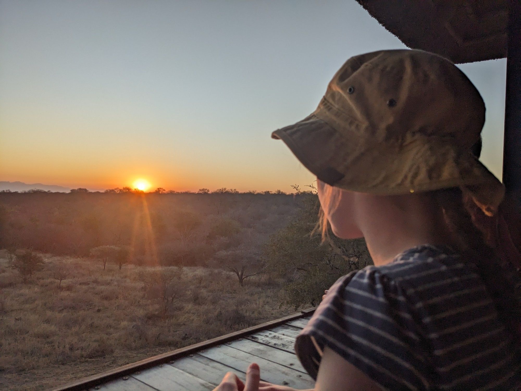 Sunset over the lowveld