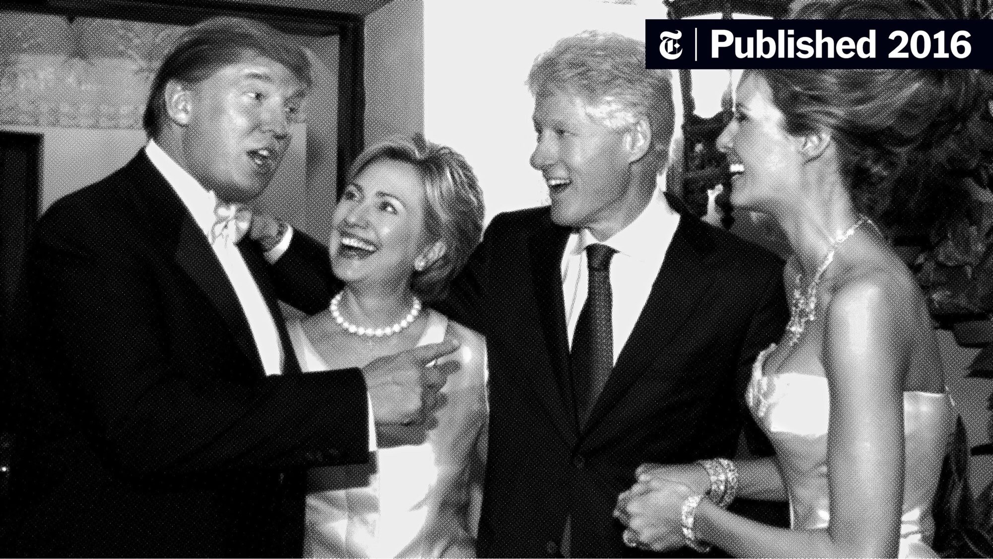 the royal family clinton and trump