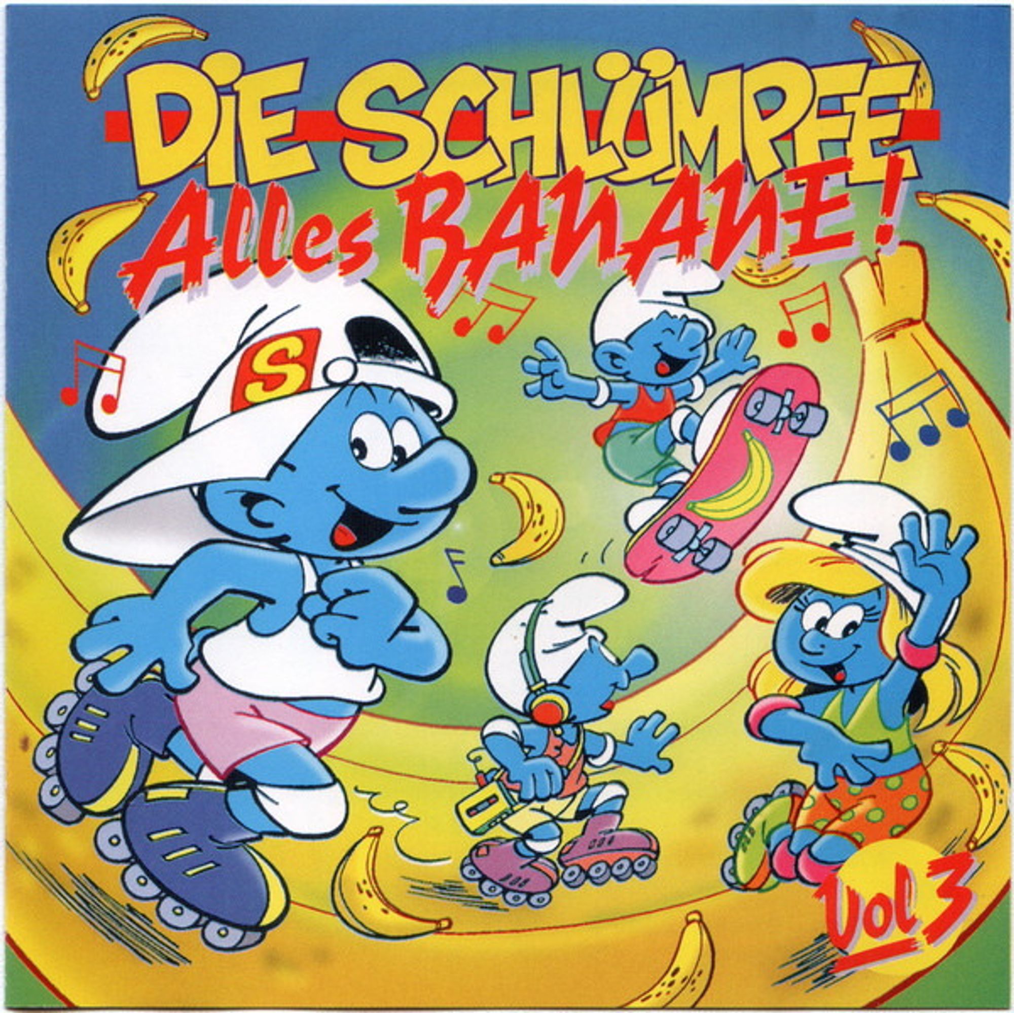 Cover von "Alles Banane Vol. 3" von Die Schlümpfe