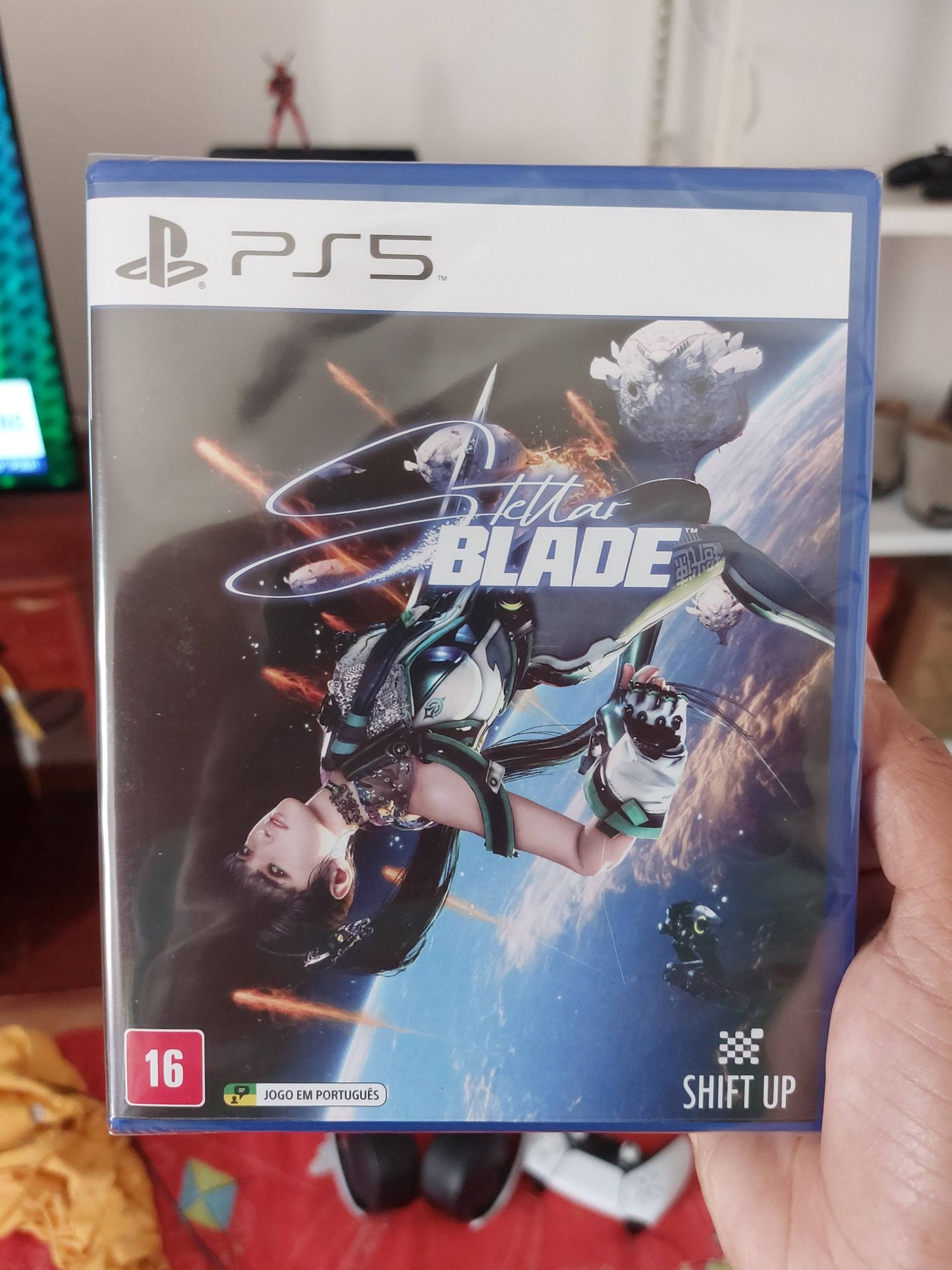 Mídia física do game Stellar Blade - PS5