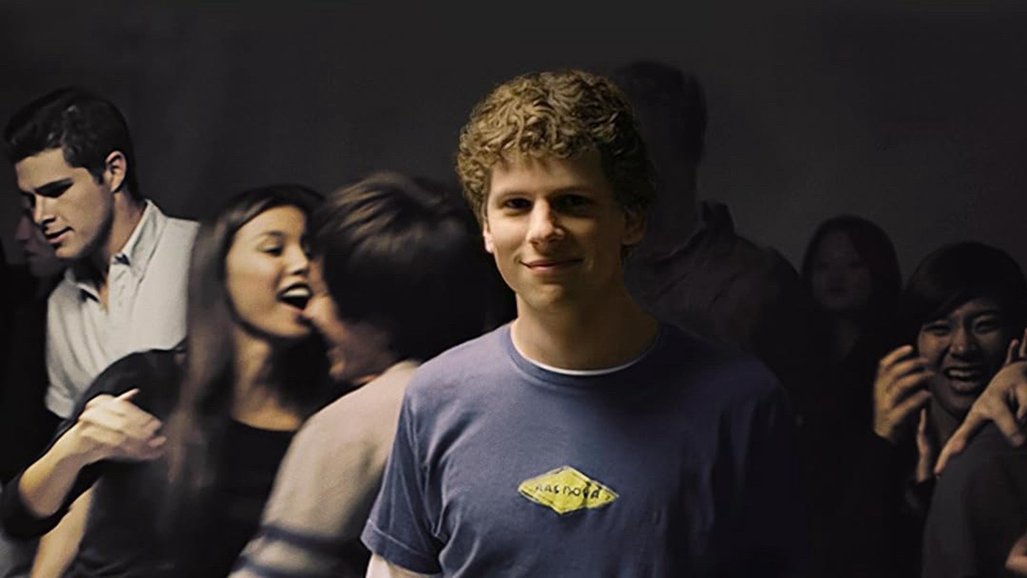 Mark Zuckerberg in the film The Social Network.