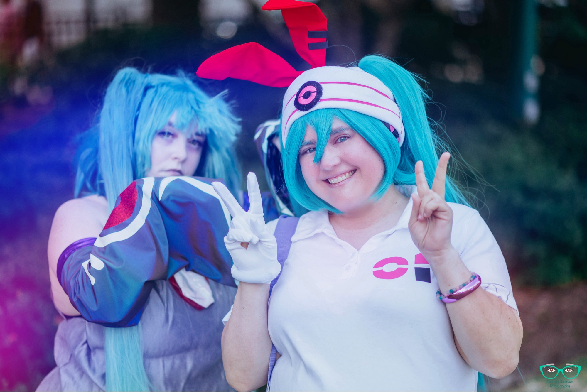 Ghost Miku and Psychic Miku