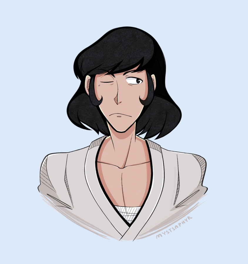 Goemon bust