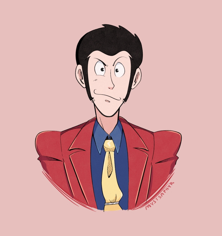 Lupin bust