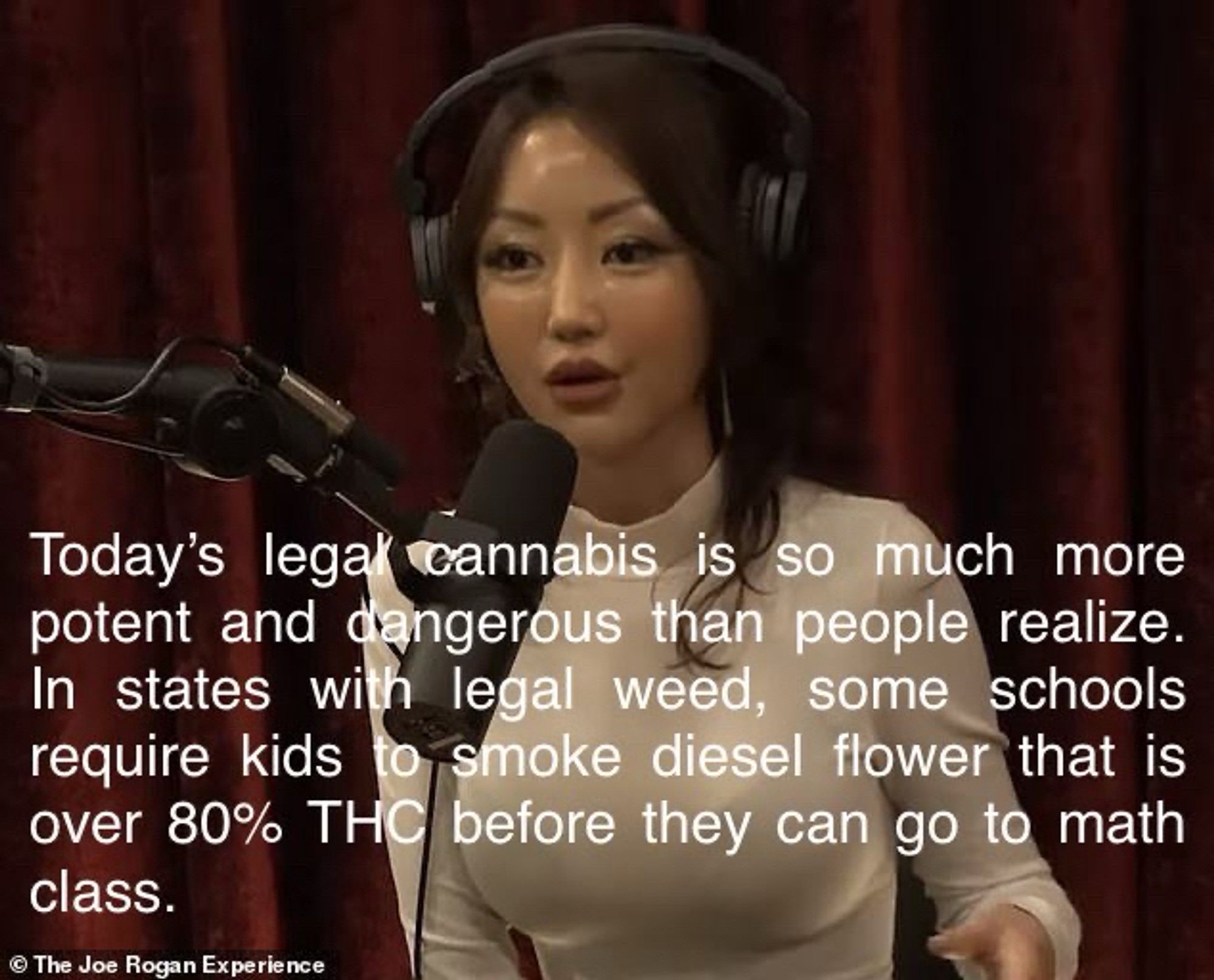 Today's legal cannabis is so much more potent and dangerous than people realize.
In states with legal weed, some schools require kids to smoke diesel flower that is over 80% THC before they can go to math class.