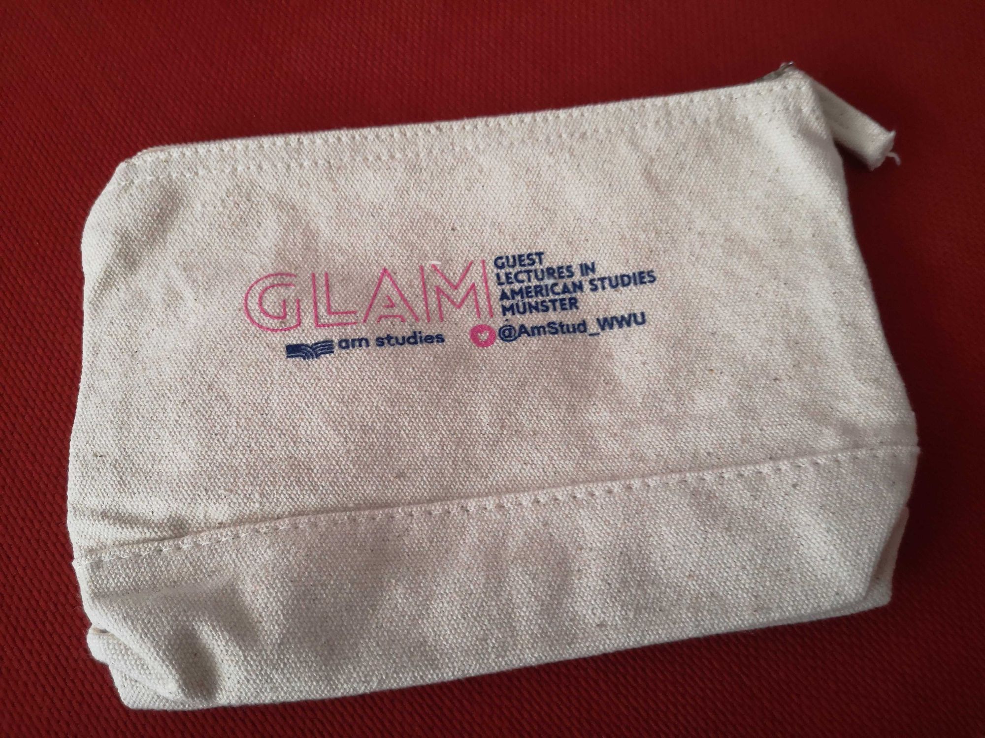 GLAM lecture series cloth pencil case