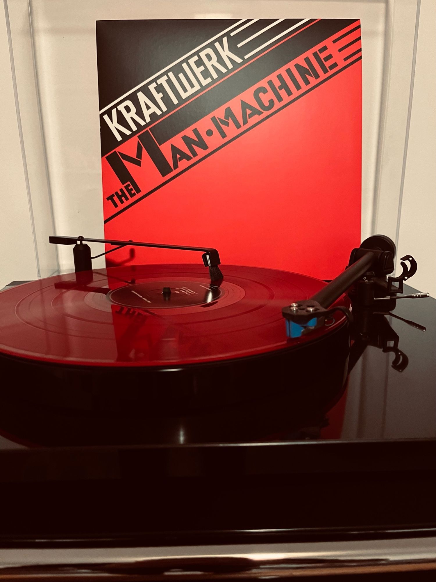 Vinyl in Rot, The man machine, 1978, Kraftwerk