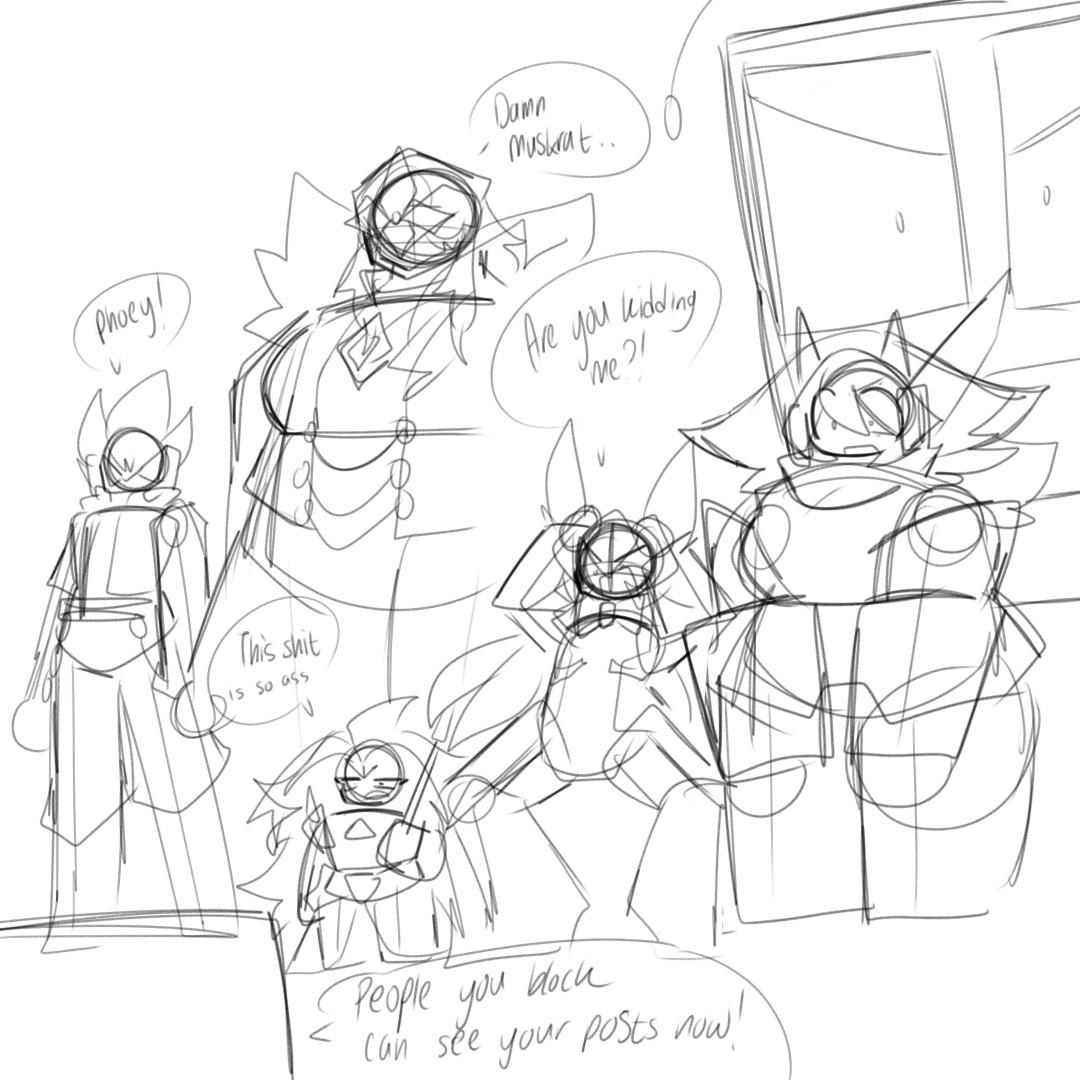 We got billy, Burning spice, Capitano, my 2 ocs and Dump truck