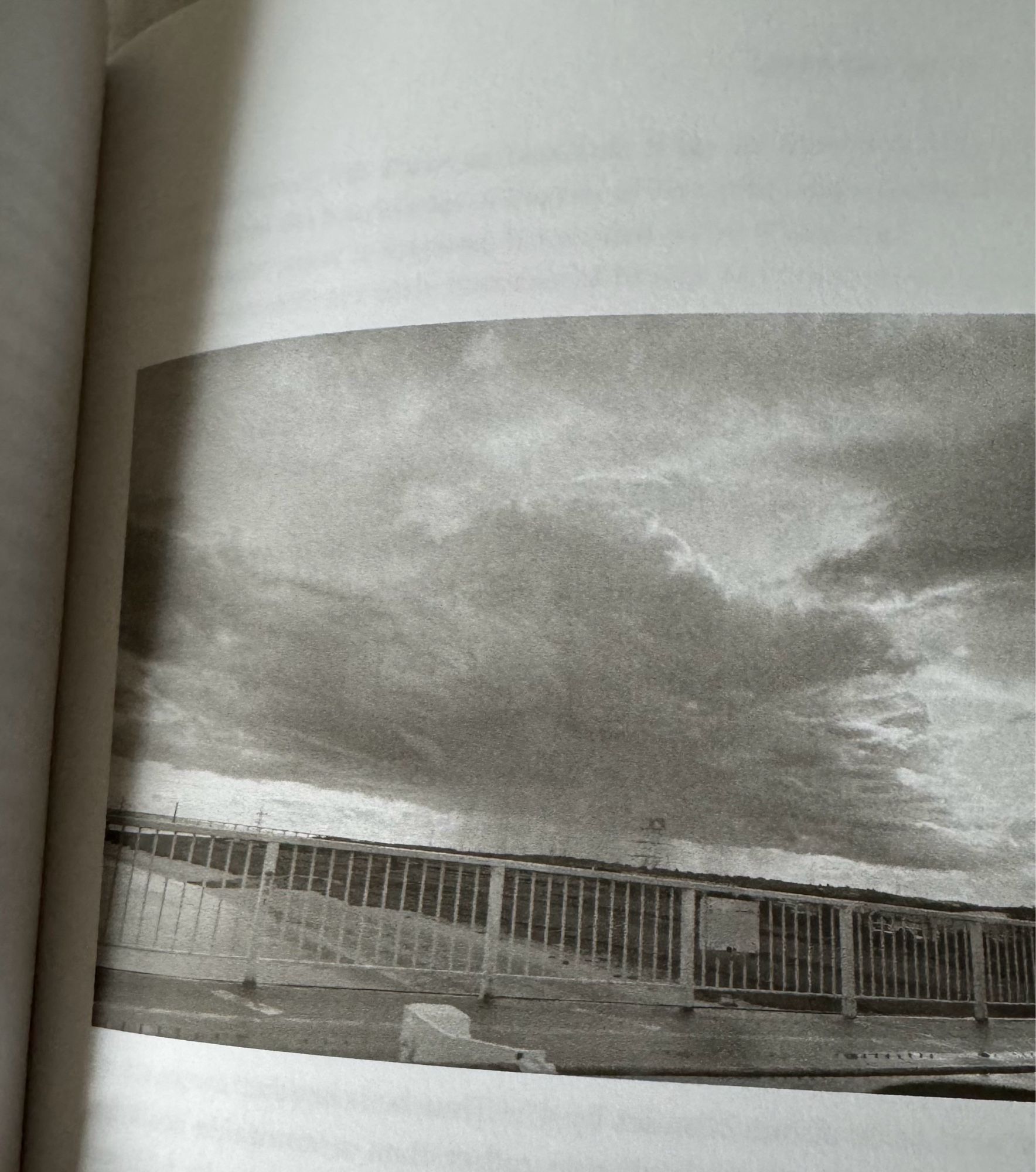 Image of cloudburst from Severn bridge