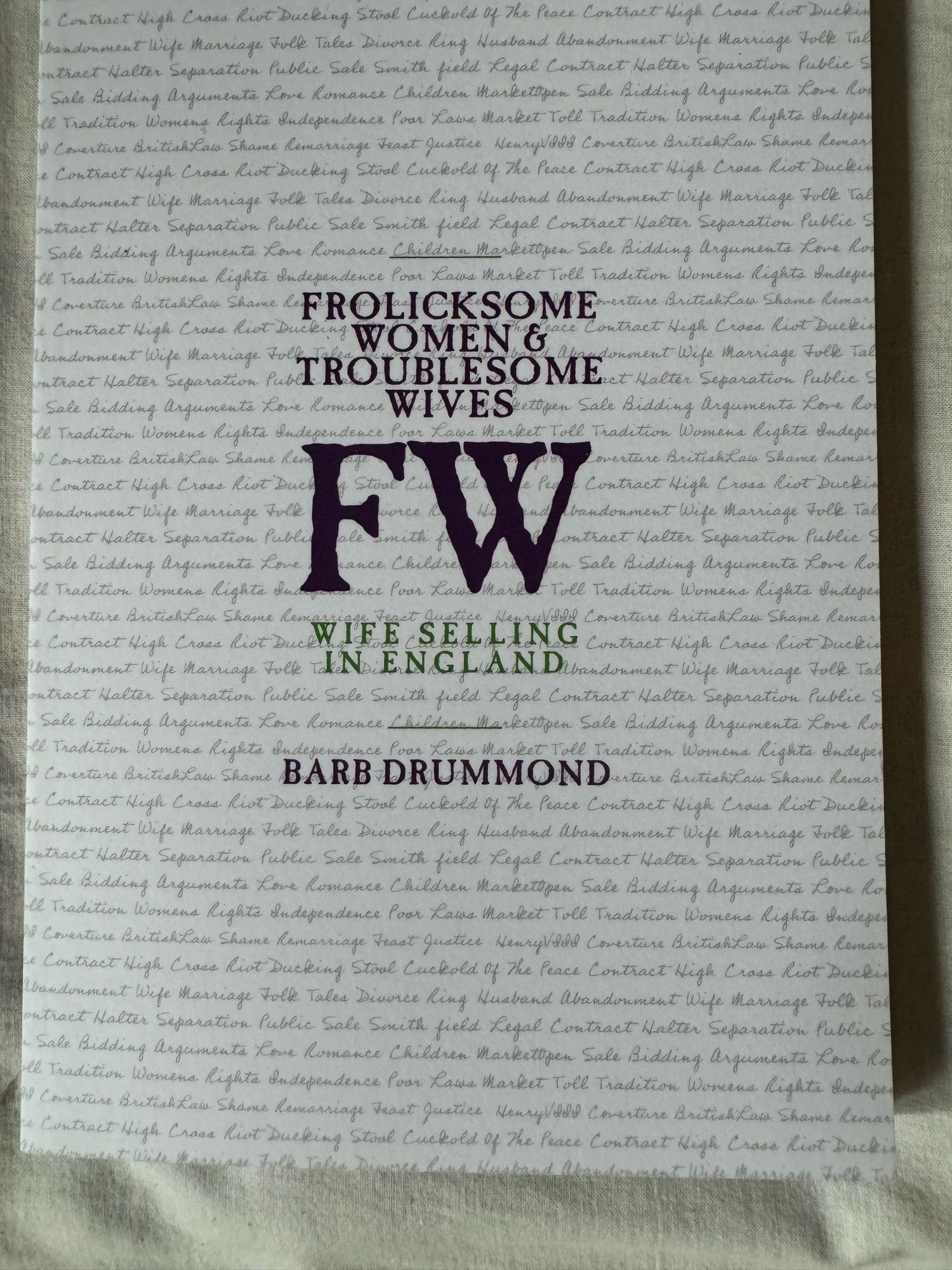 Book cover front