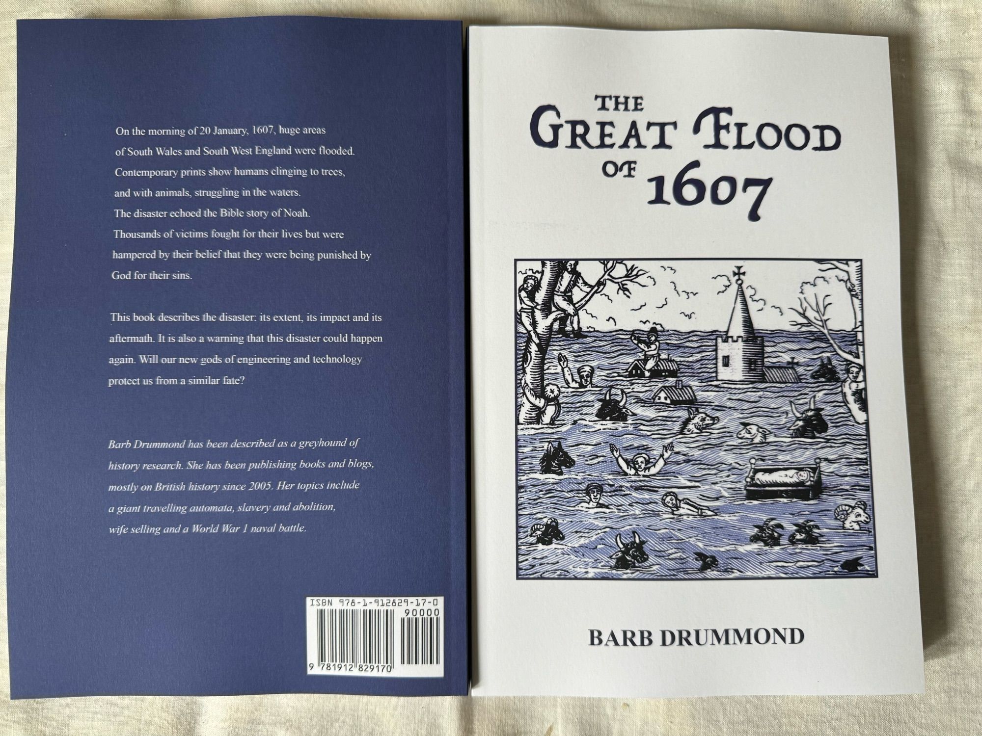 The Great Flood of 1607 front & back cover