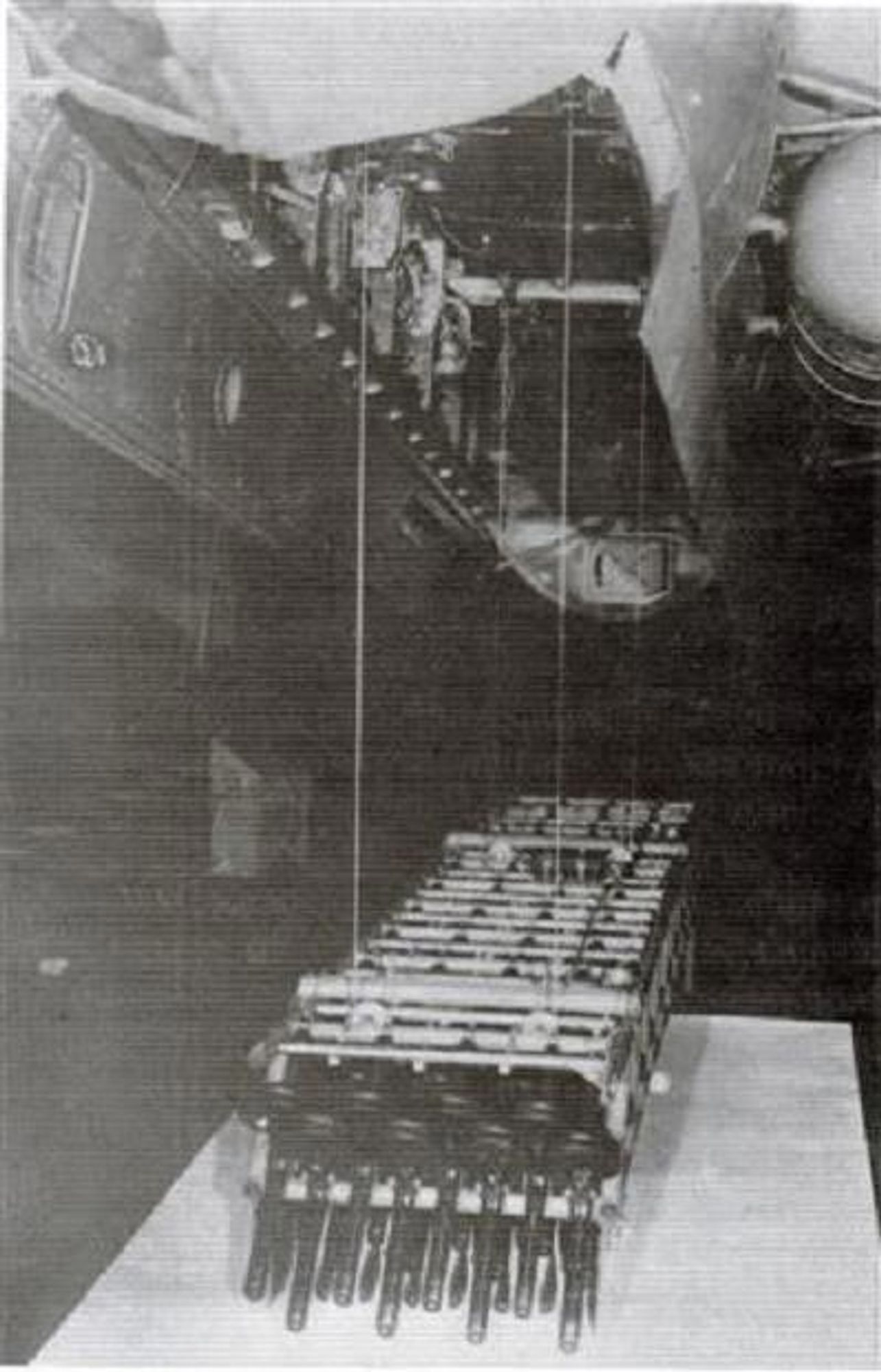 The reloading process took one crewman a hundred hours. Each of the 88 drums has to be removed, individually, each of the 88 drums has to be loaded with 71 rounds of 7.62 Tokarev, and each drum has to be reinserted with the corresponding gun as the drums are not interchangeable with each other.