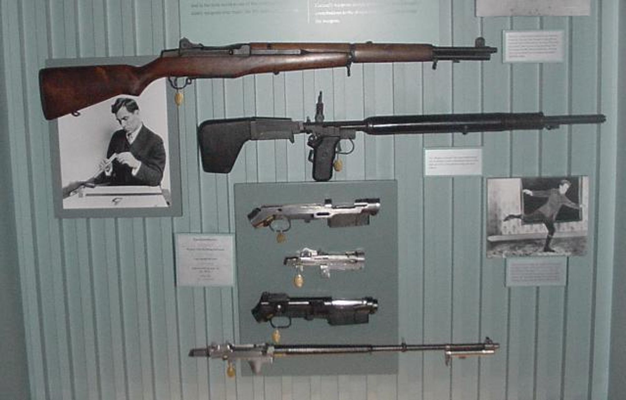 Set next to an M1 Garand you can see the size savings.