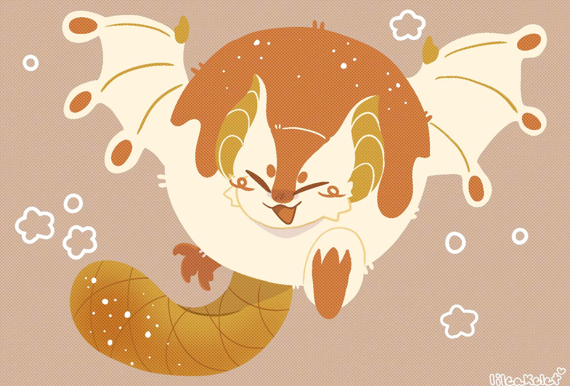 a pastry themed paolumu